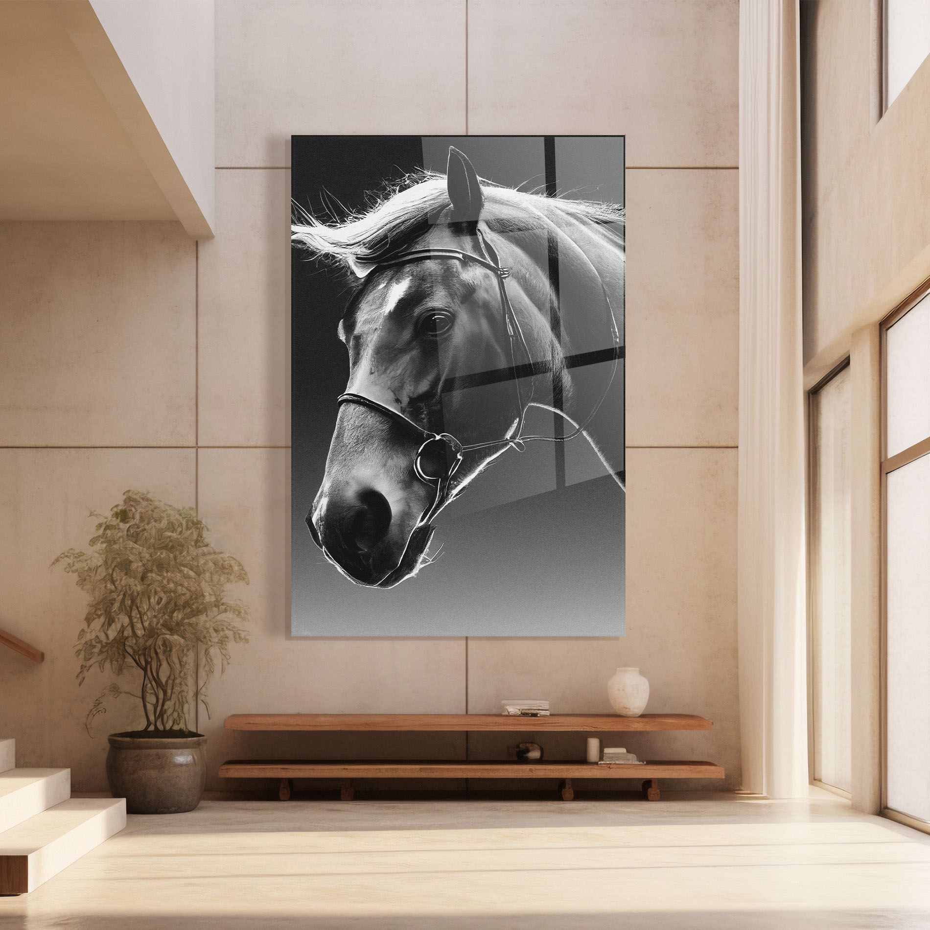 Black Horse Profile mockup 8