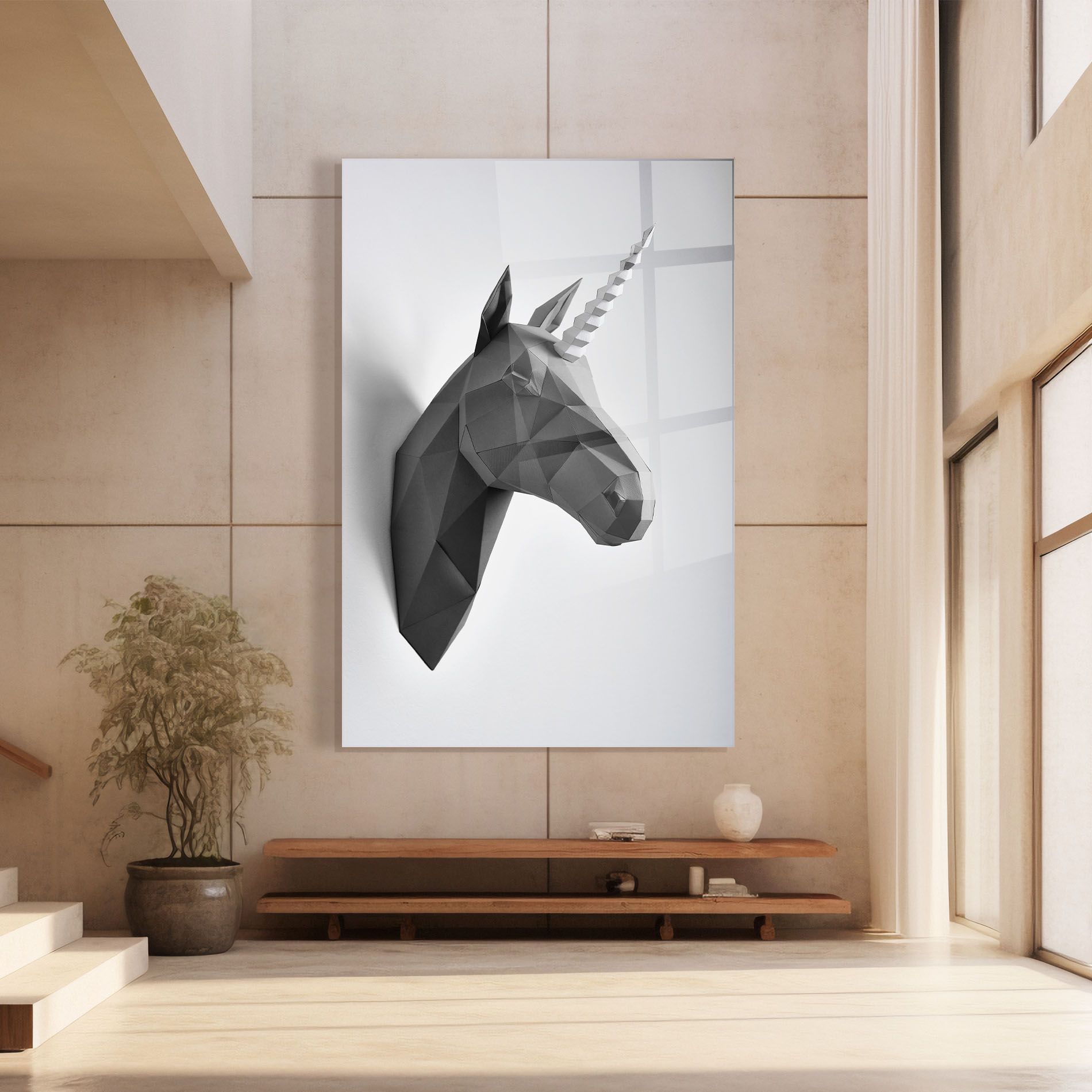Geometrical Unicorn mockup 8