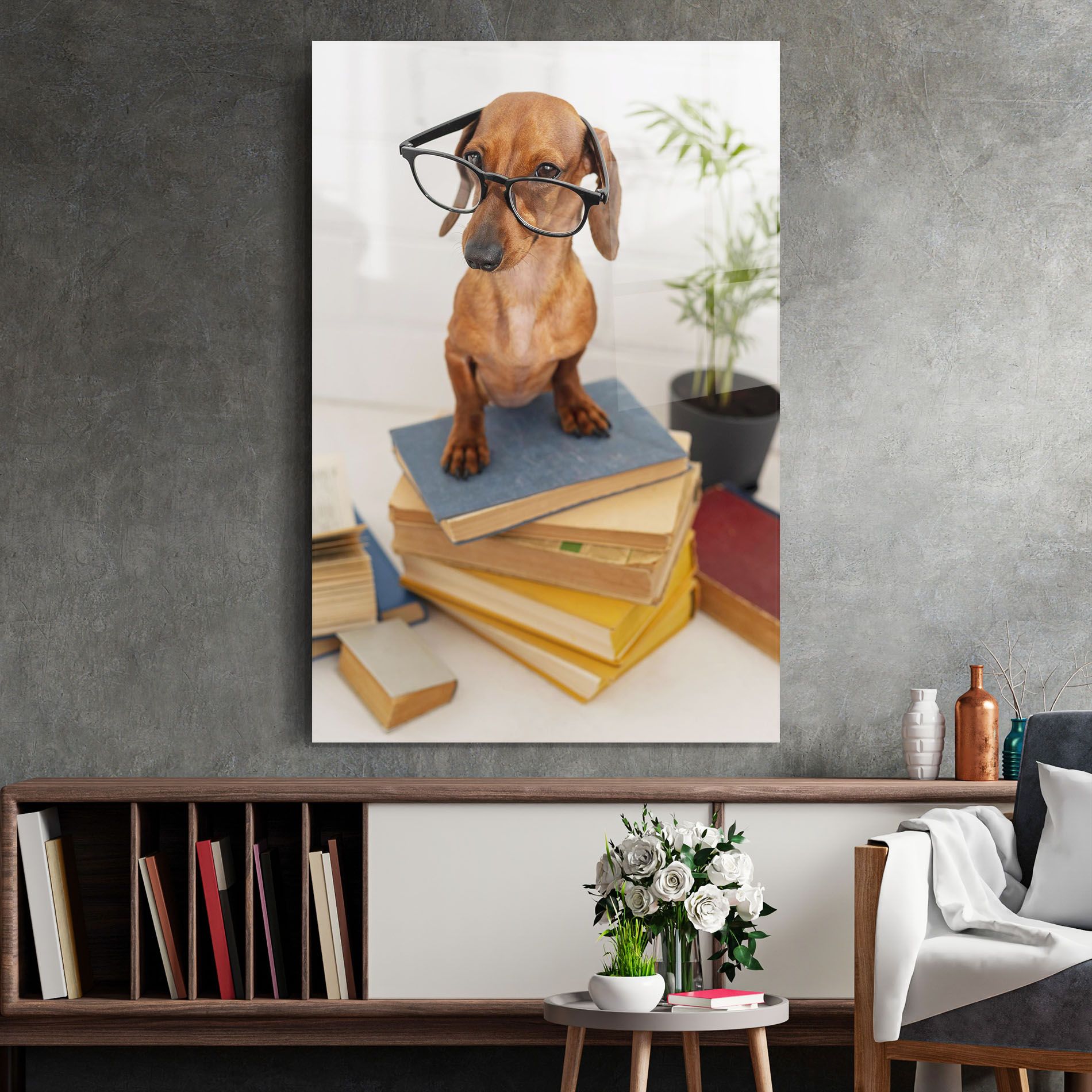 Books Cute Dog mockup 2