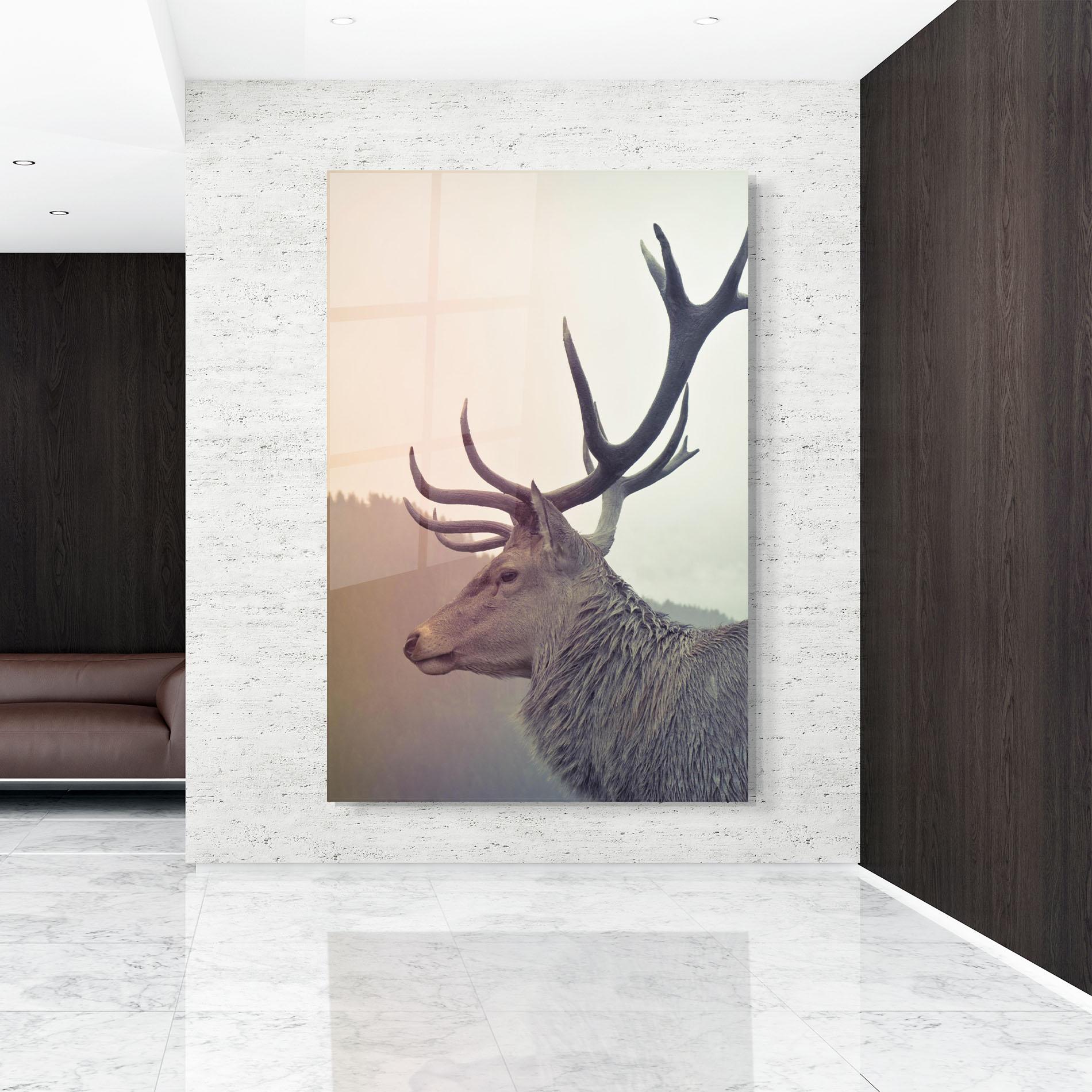 Üvegkép King Of The Forest mockup 9