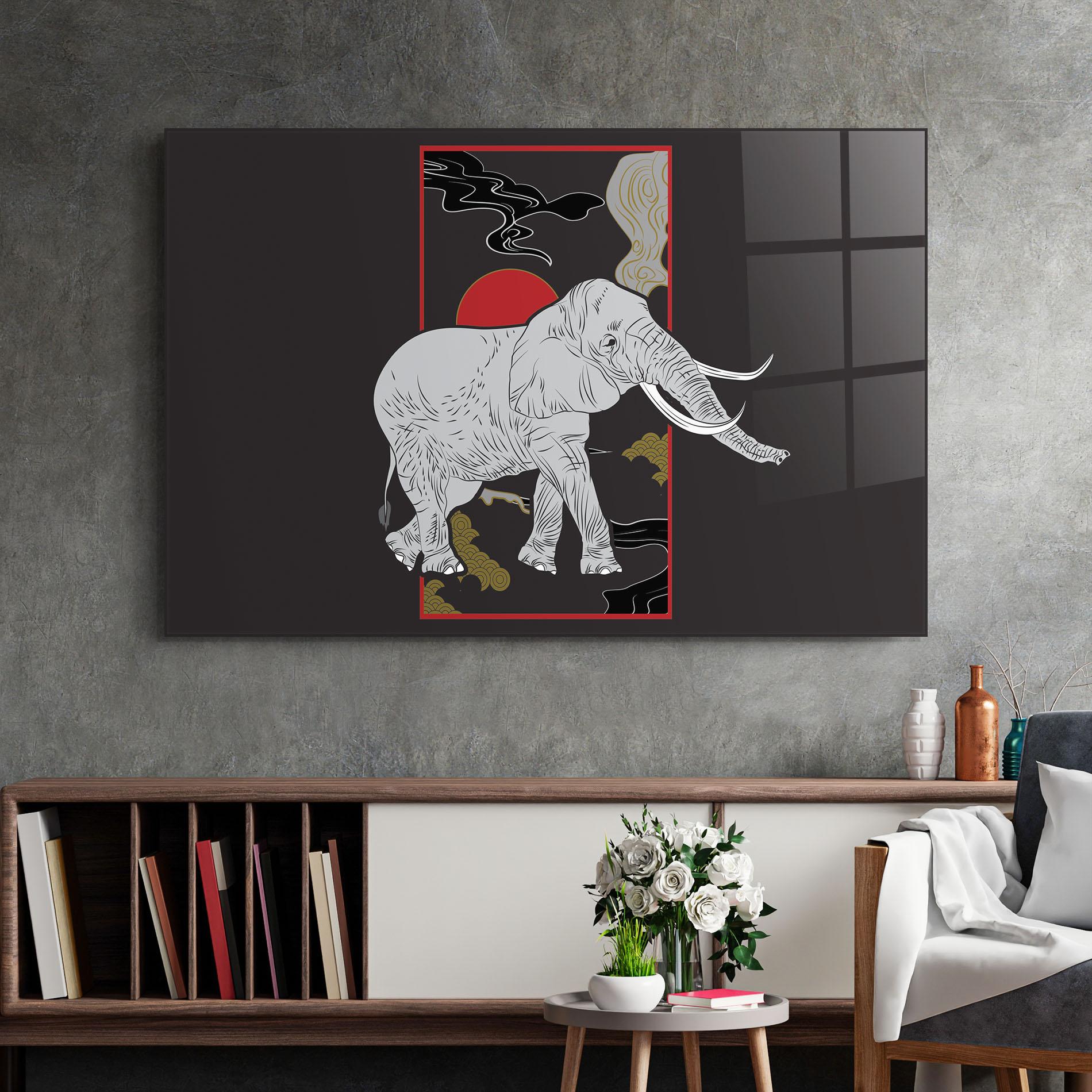 Üvegkép Elephant Asia mockup 2
