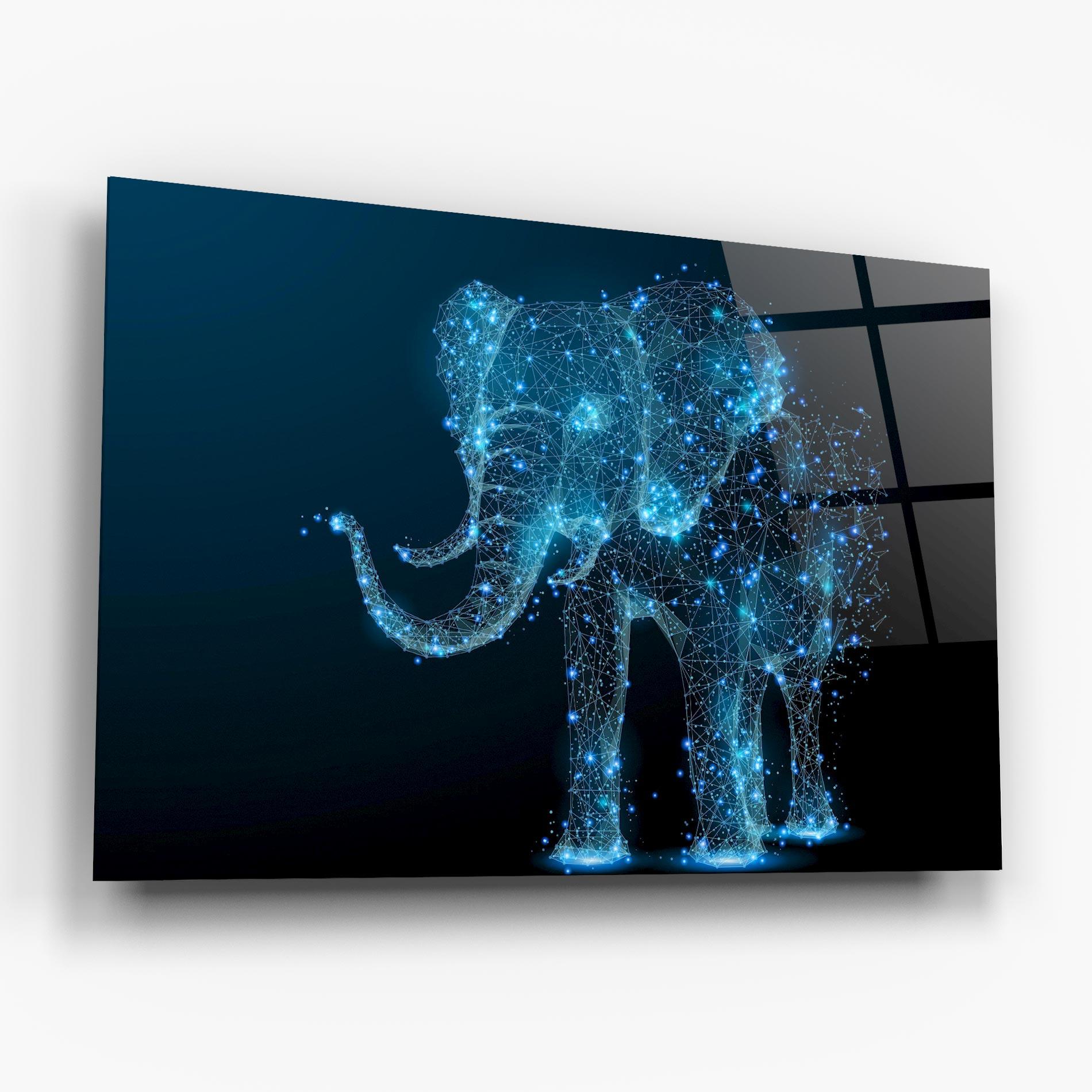 Üvegkép Digital Elephant mockup 6