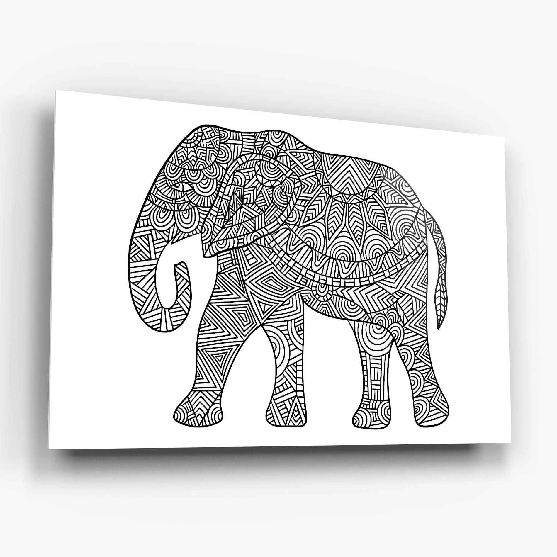 Elephant Mandala mockup 6