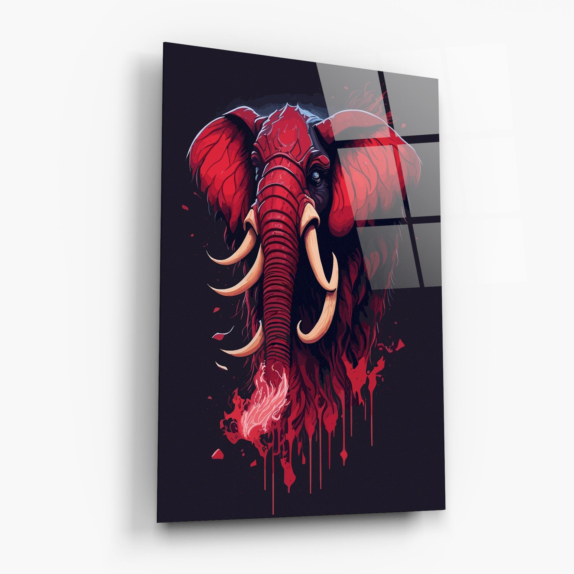 Üvegkép Bloody Elephant mockup 6
