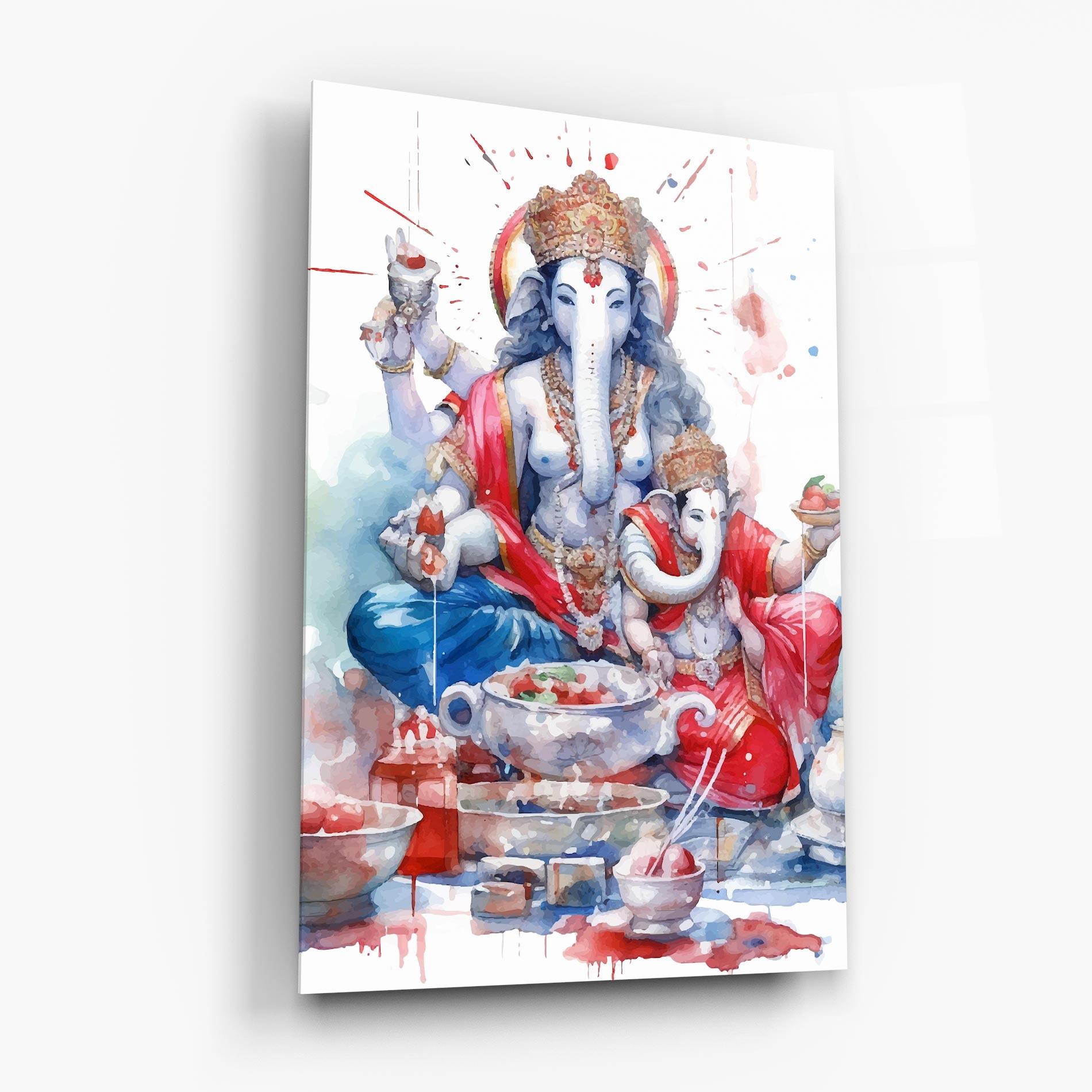 Üvegkép Durga Puja Festival mockup 6