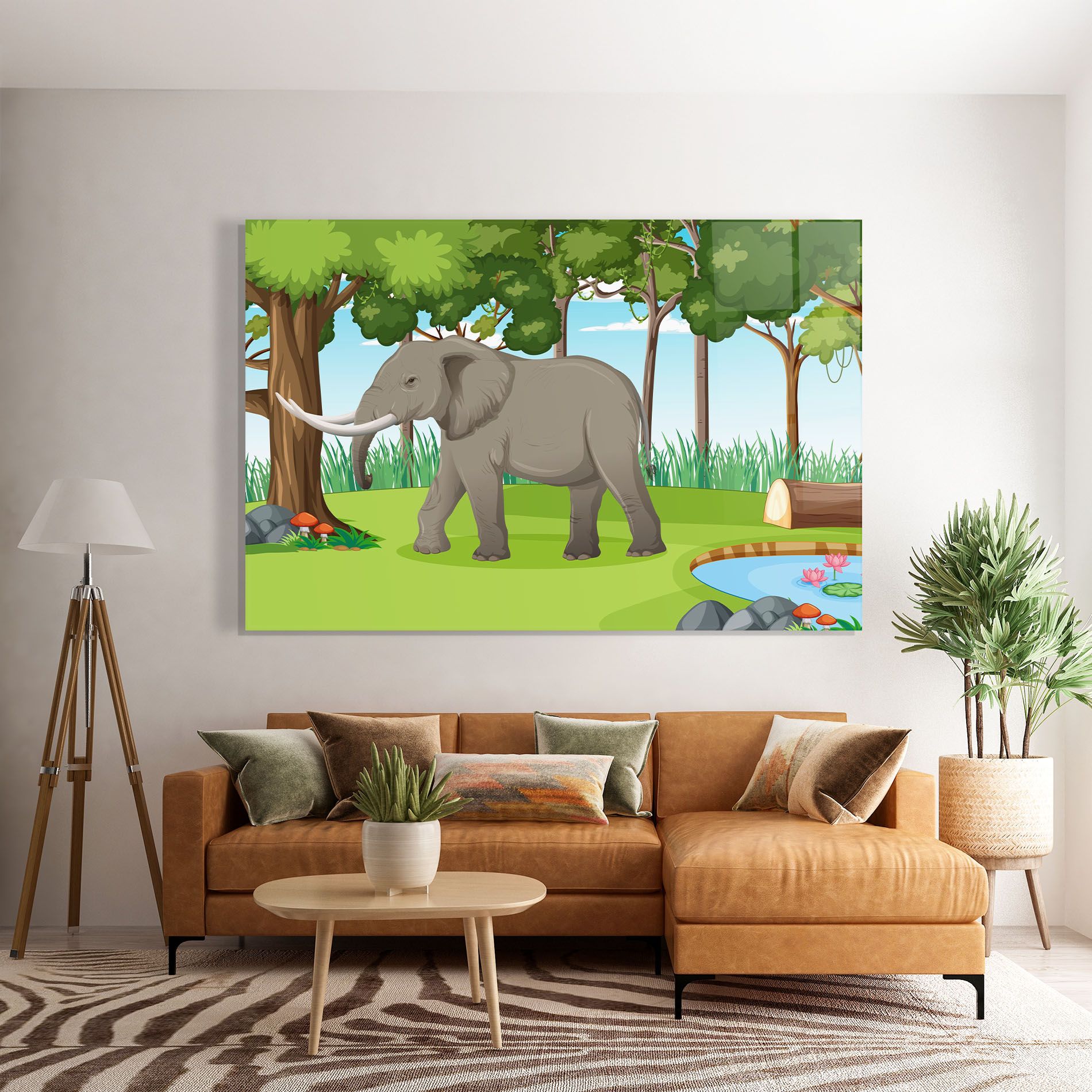 Animated Elephant mockup 7