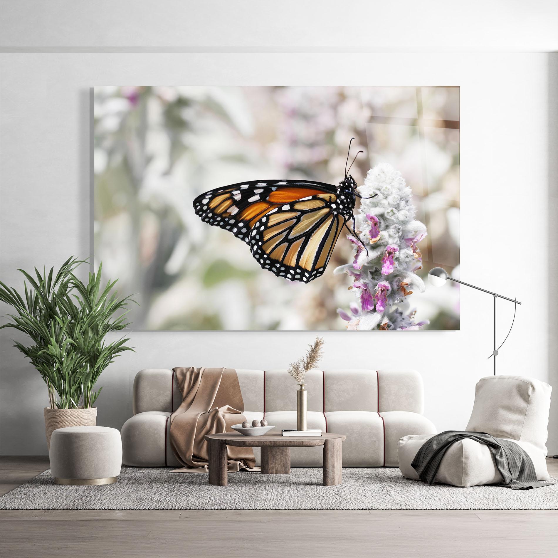 Üvegkép Beauty Butterfly mockup 9
