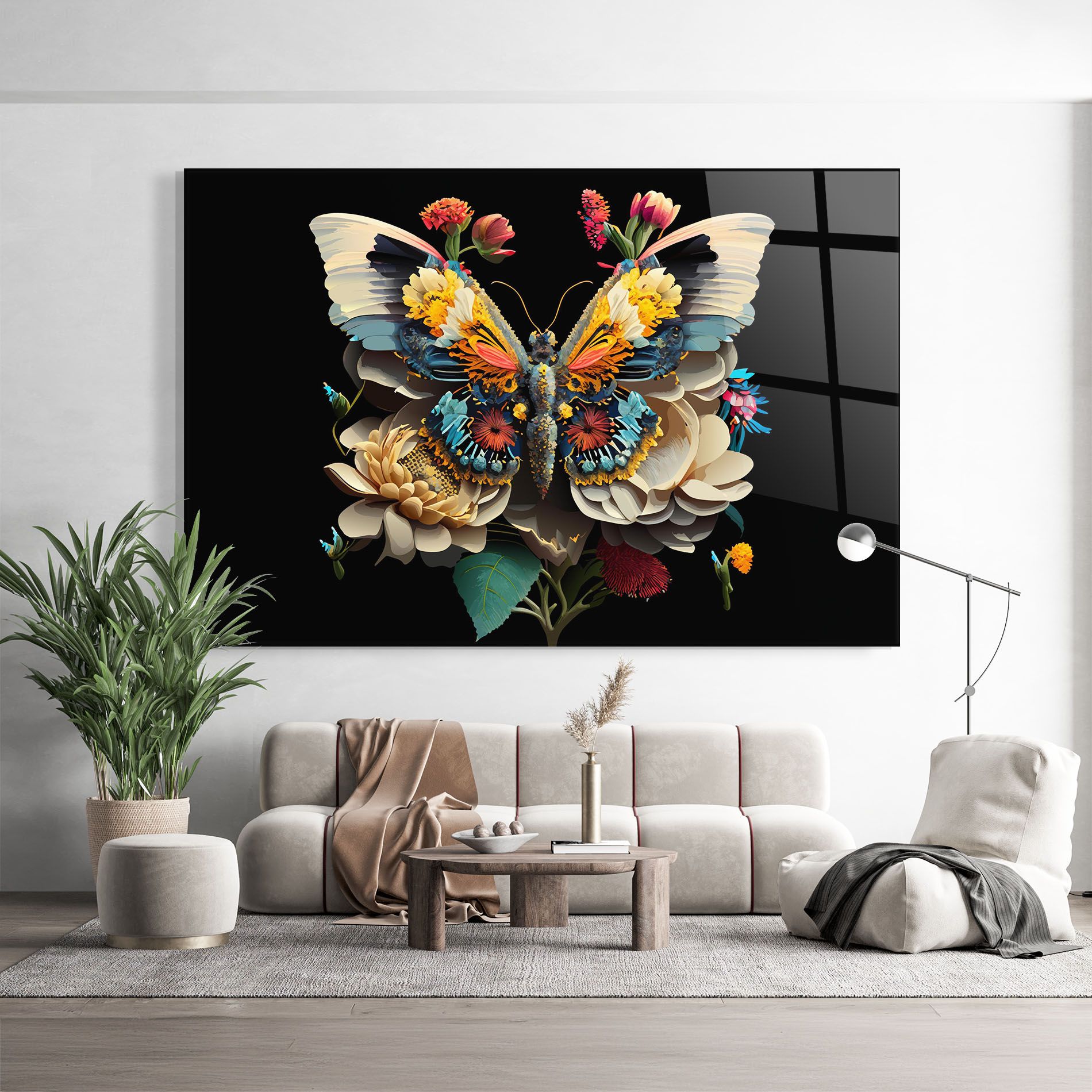 Colorful Butterfly mockup 9