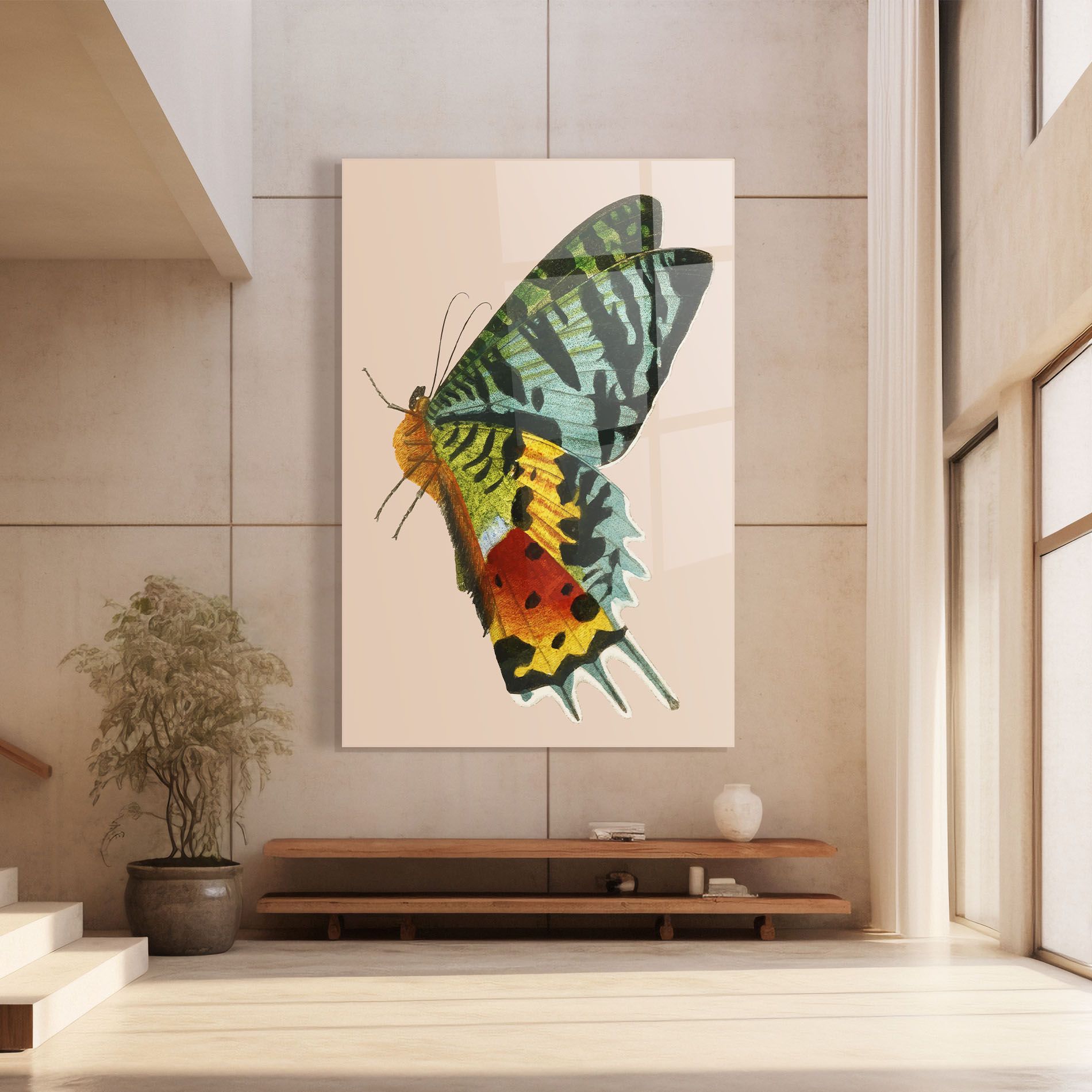 Butterfly On Pink mockup 8