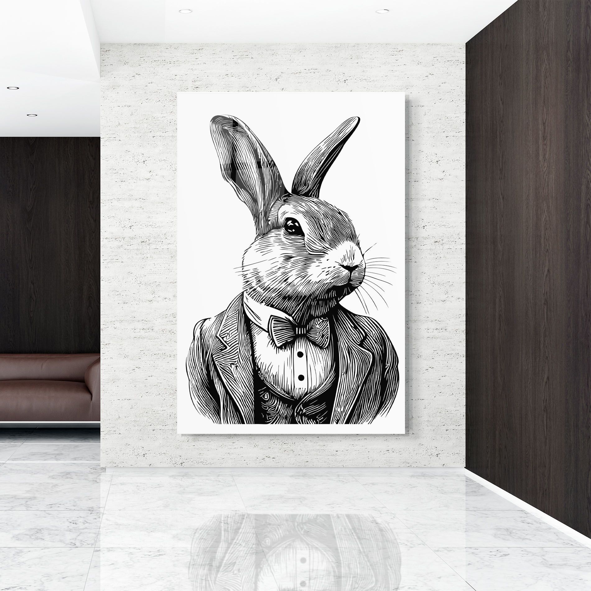 Bunny In Suit mockup 9