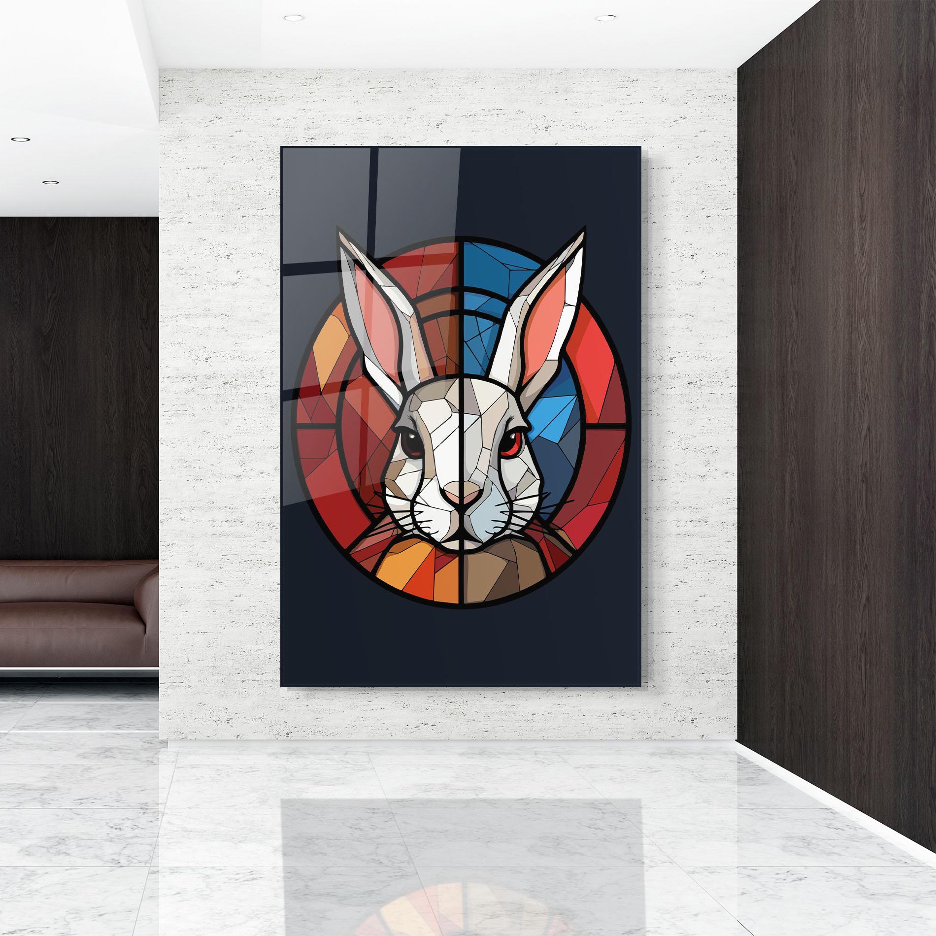 Üvegkép Bunny mockup 9