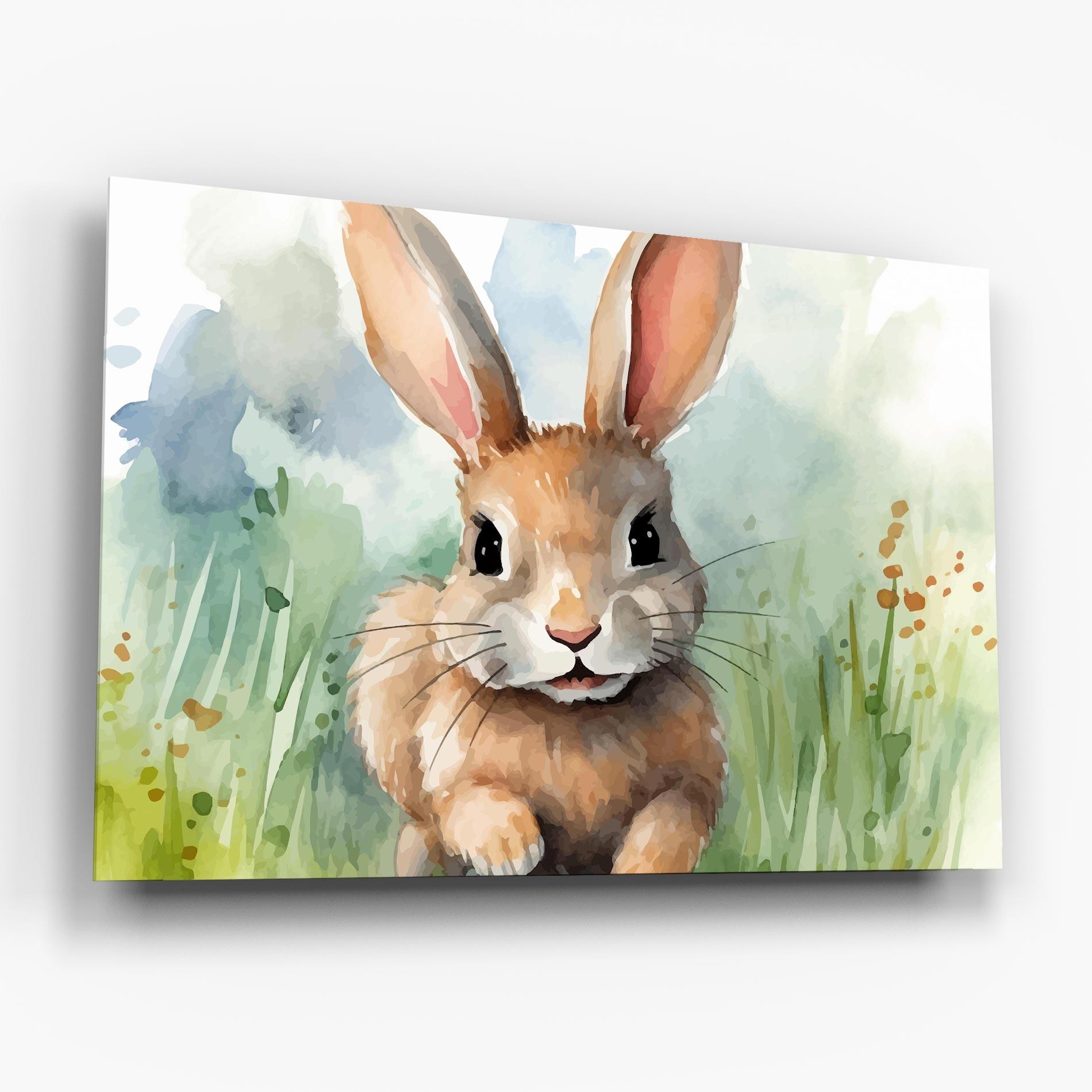 Üvegkép Brown Cream Bunny mockup 6