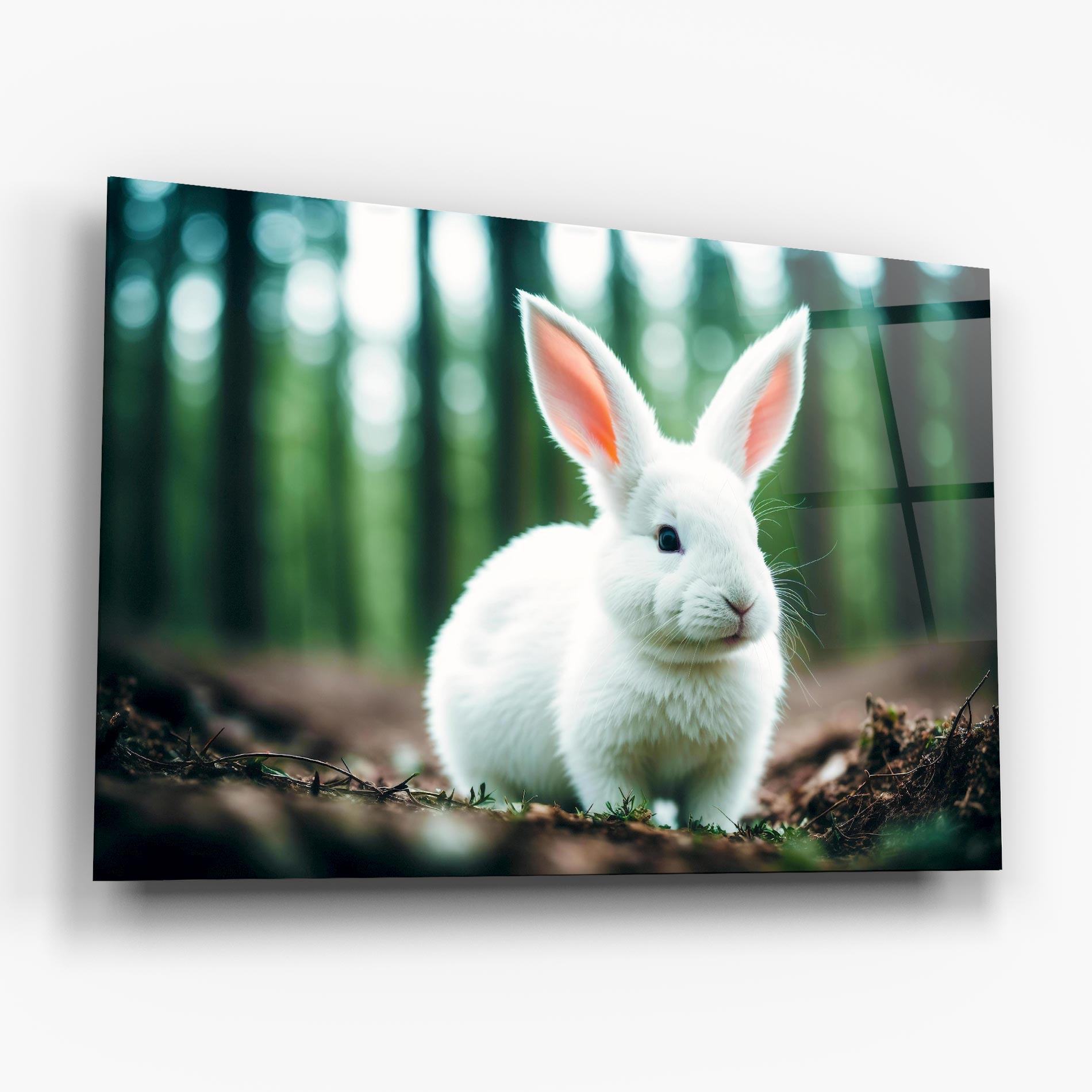 Üvegkép Forest Bunny mockup 6