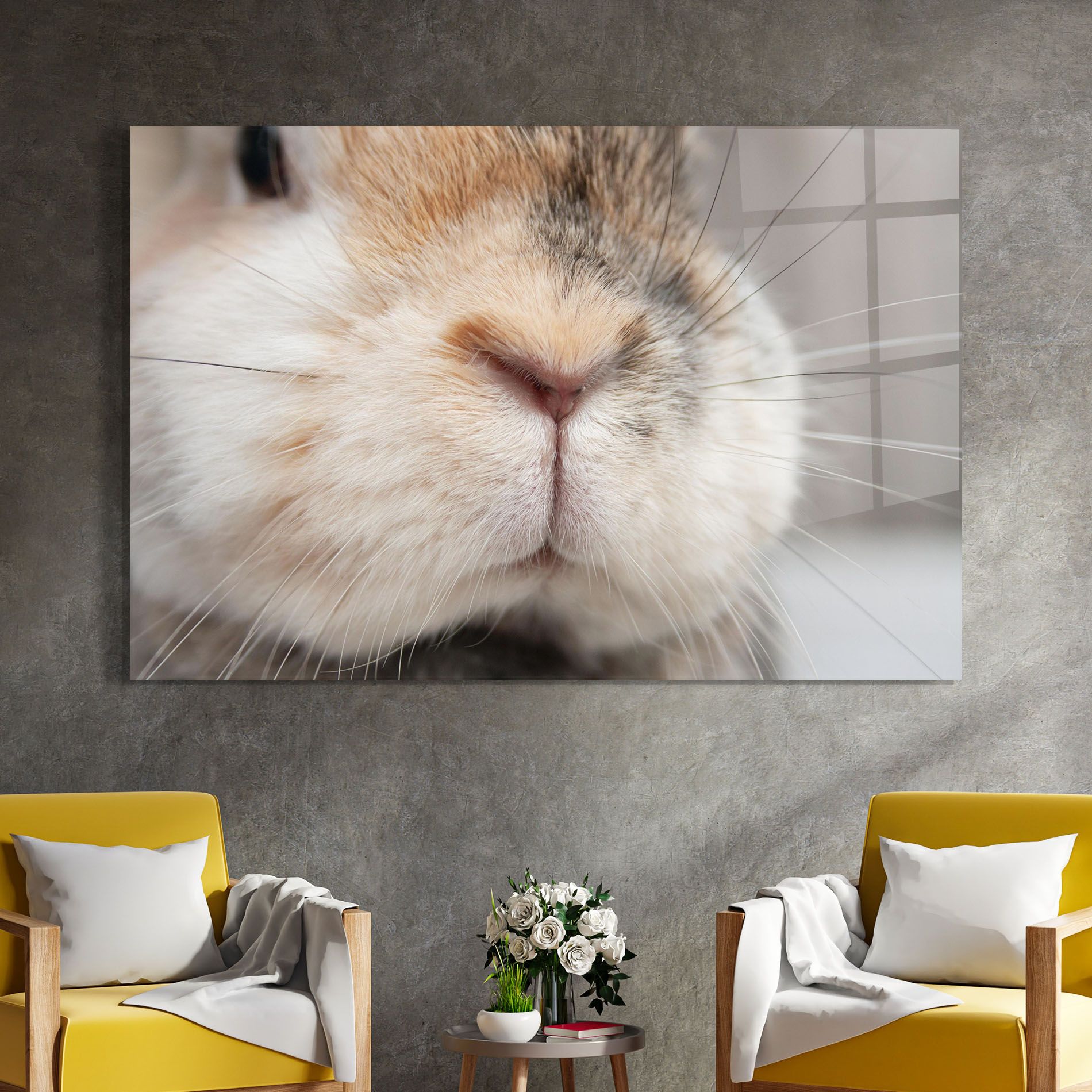 Close Up Bunny mockup 4