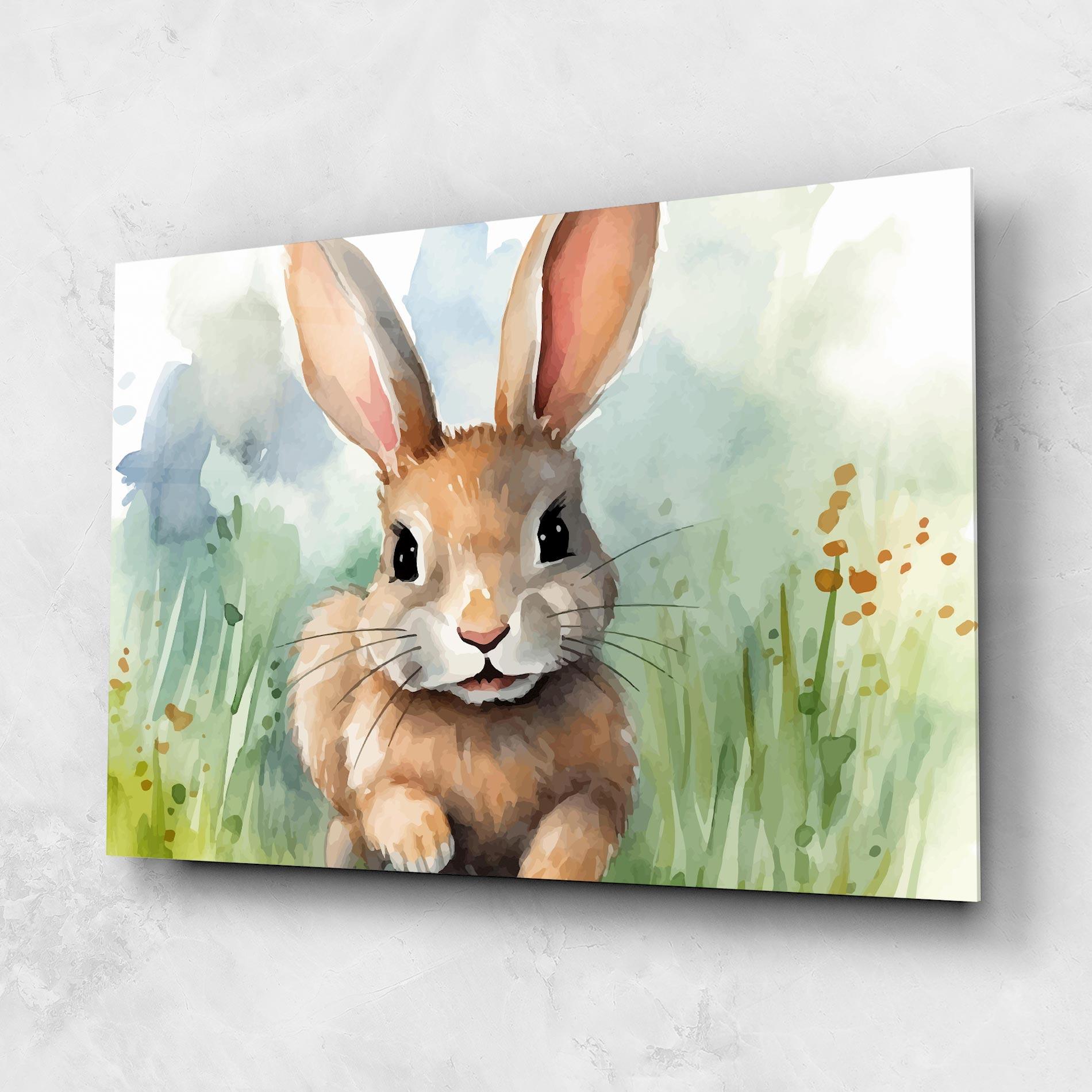 Üvegkép Brown Cream Bunny mockup 1