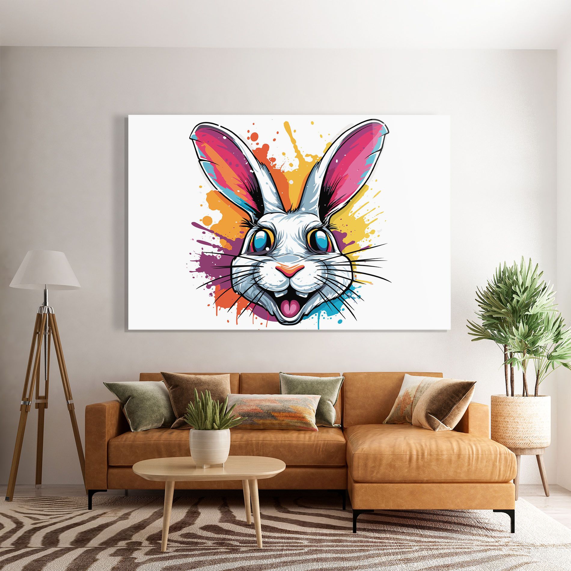 Crazy Bunny mockup 7