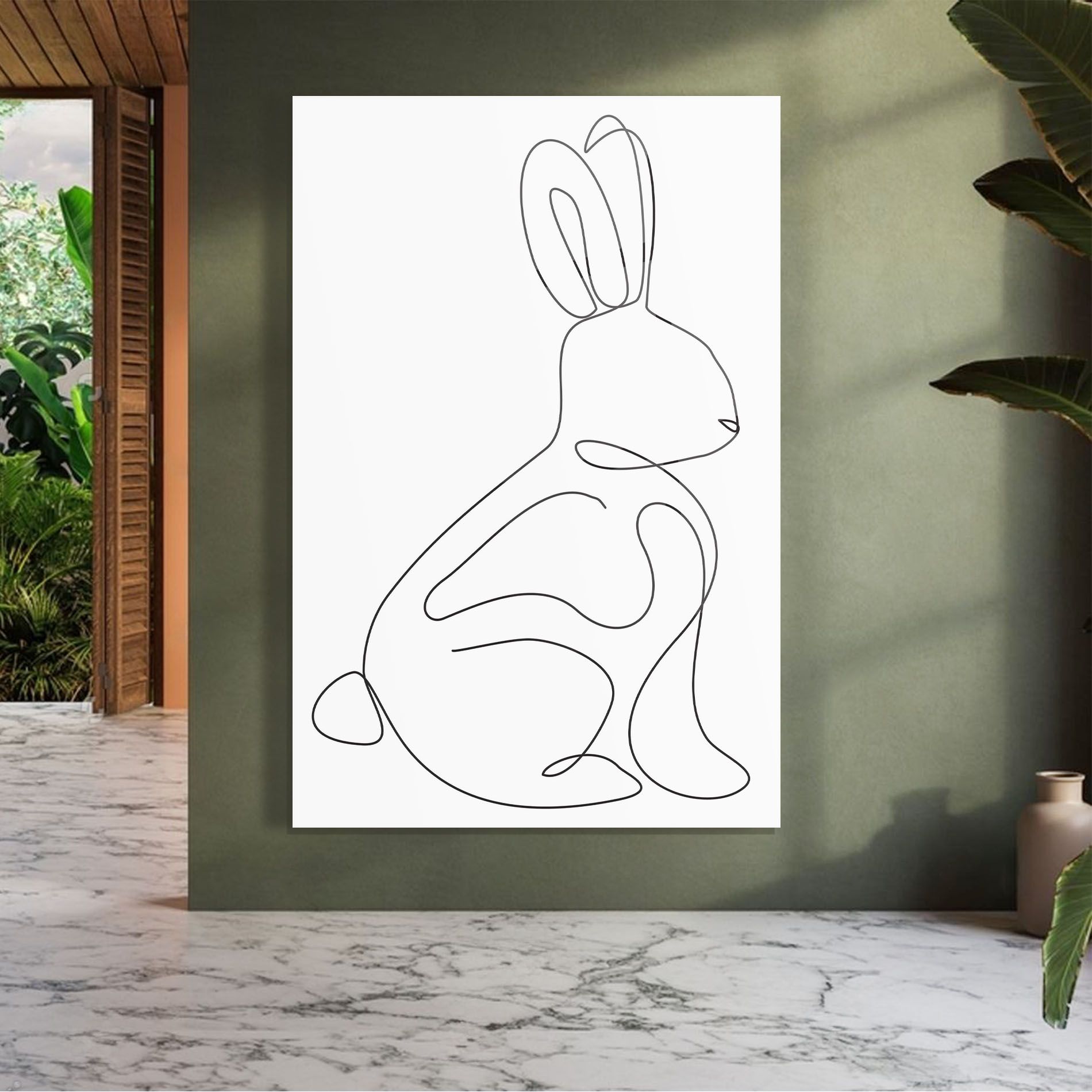Cute Rabbit mockup 7