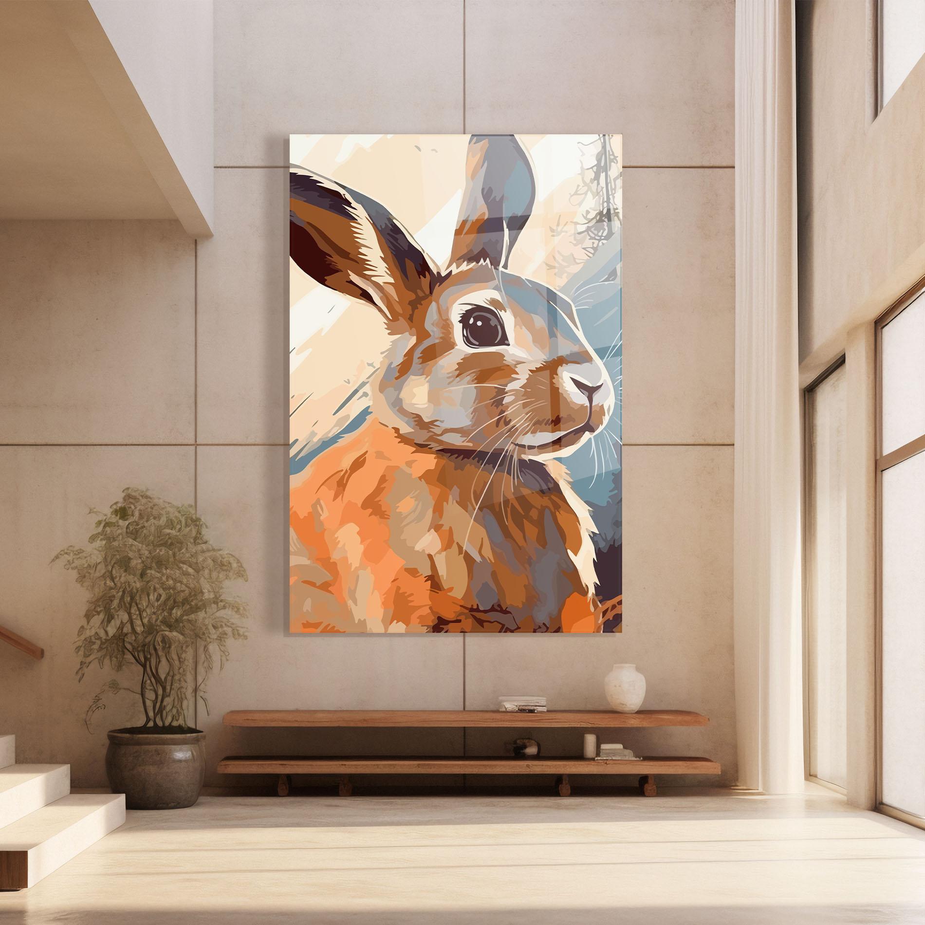 Üvegkép Anime Rabbit mockup 8