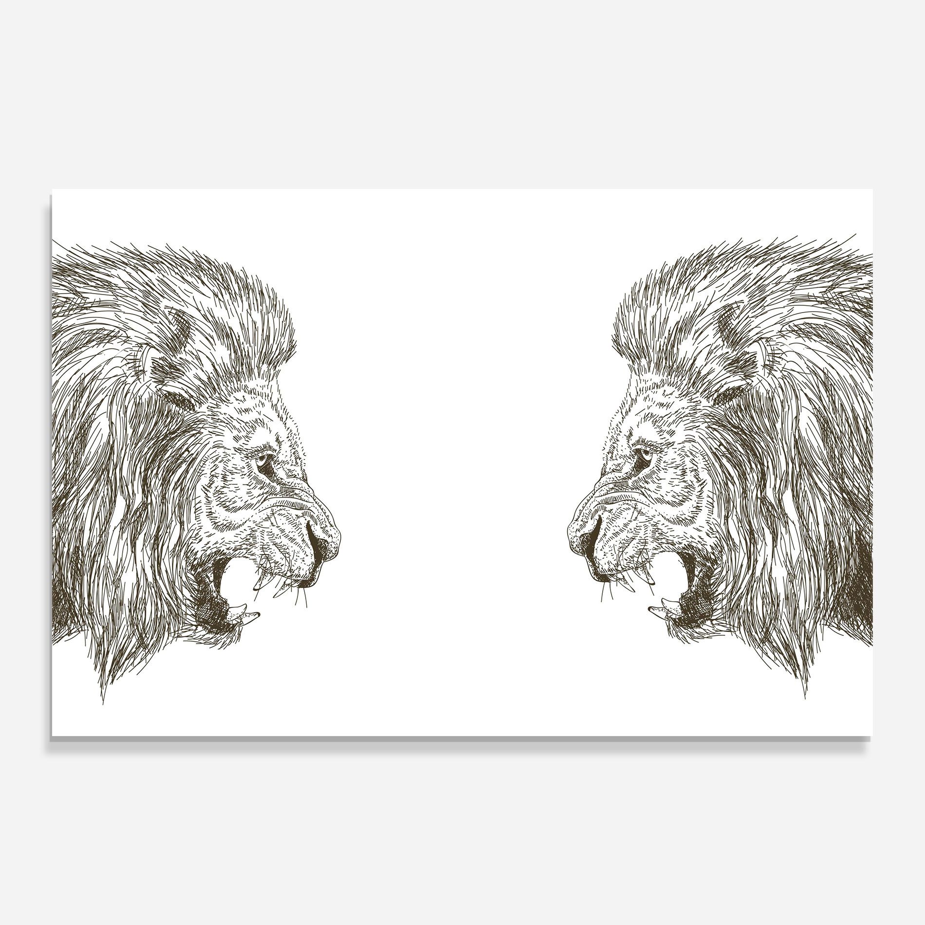 Lion For Text mockup 0