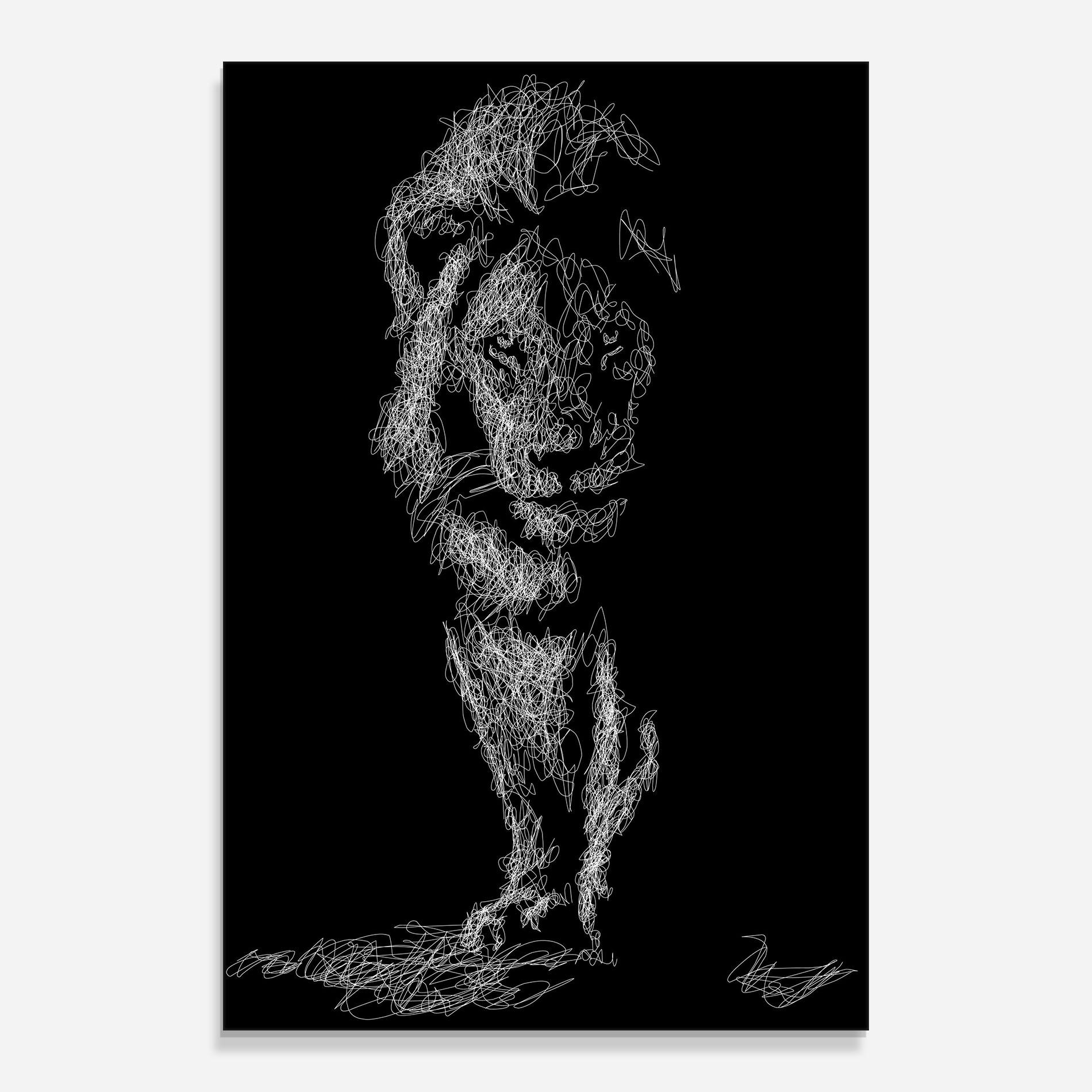 Üvegkép Lion Signature mockup 0