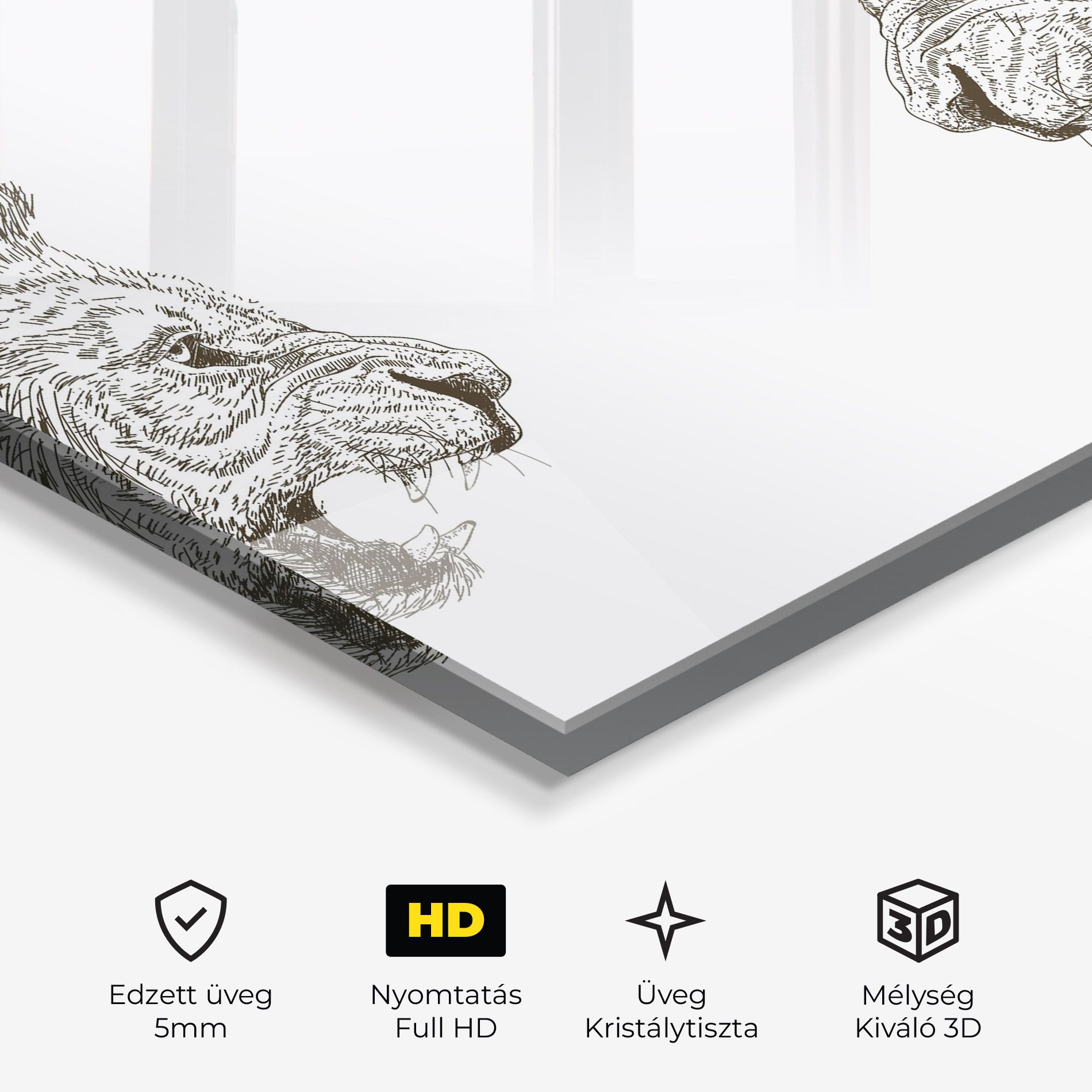 Lion For Text mockup 3