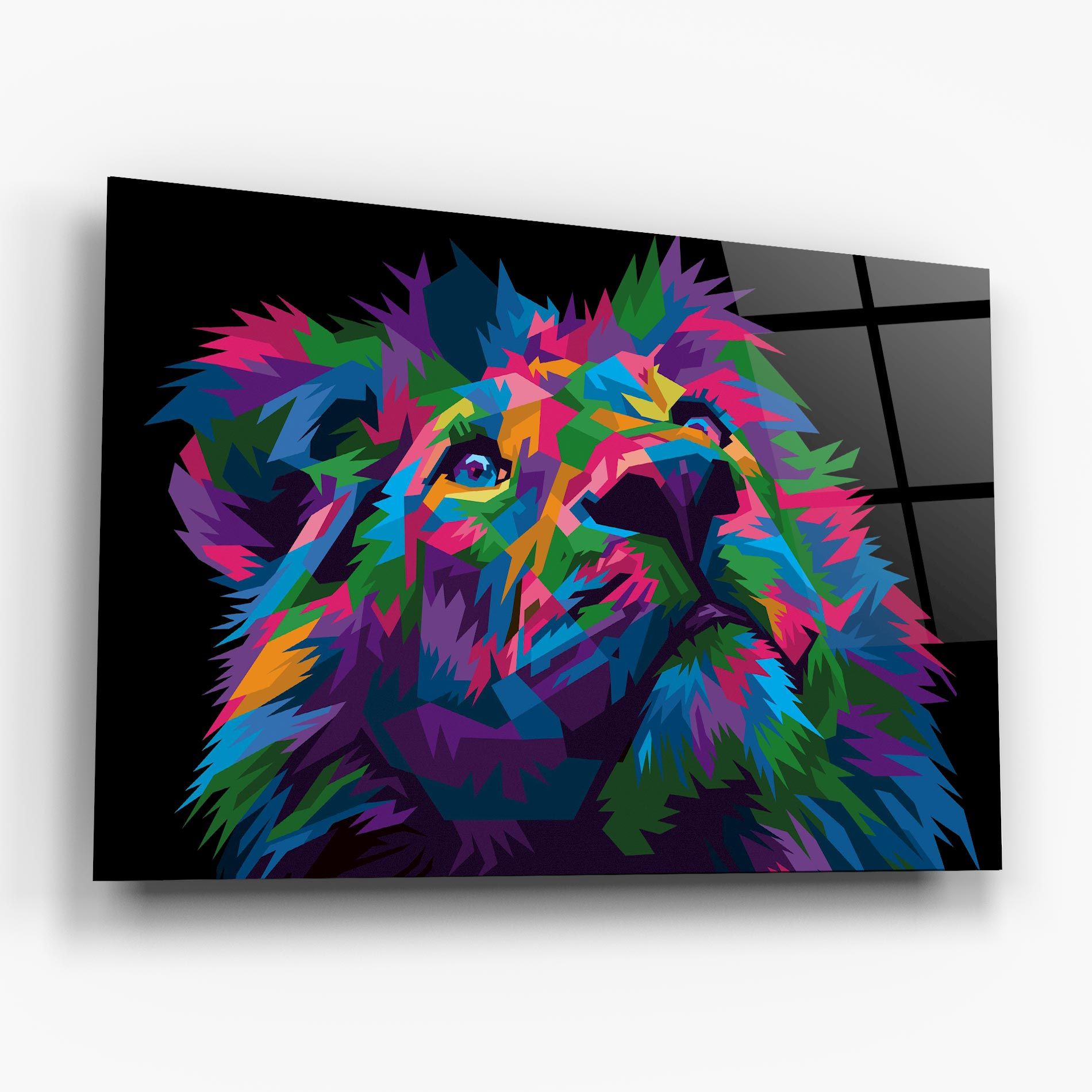 Cute Color Lion mockup 6
