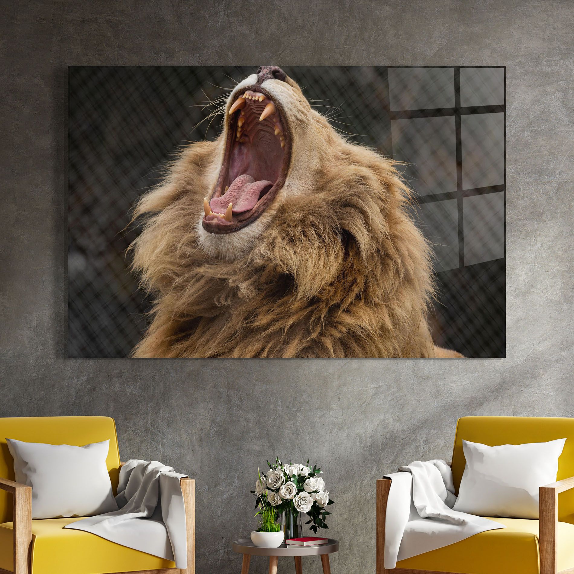 Angry Lion mockup 4