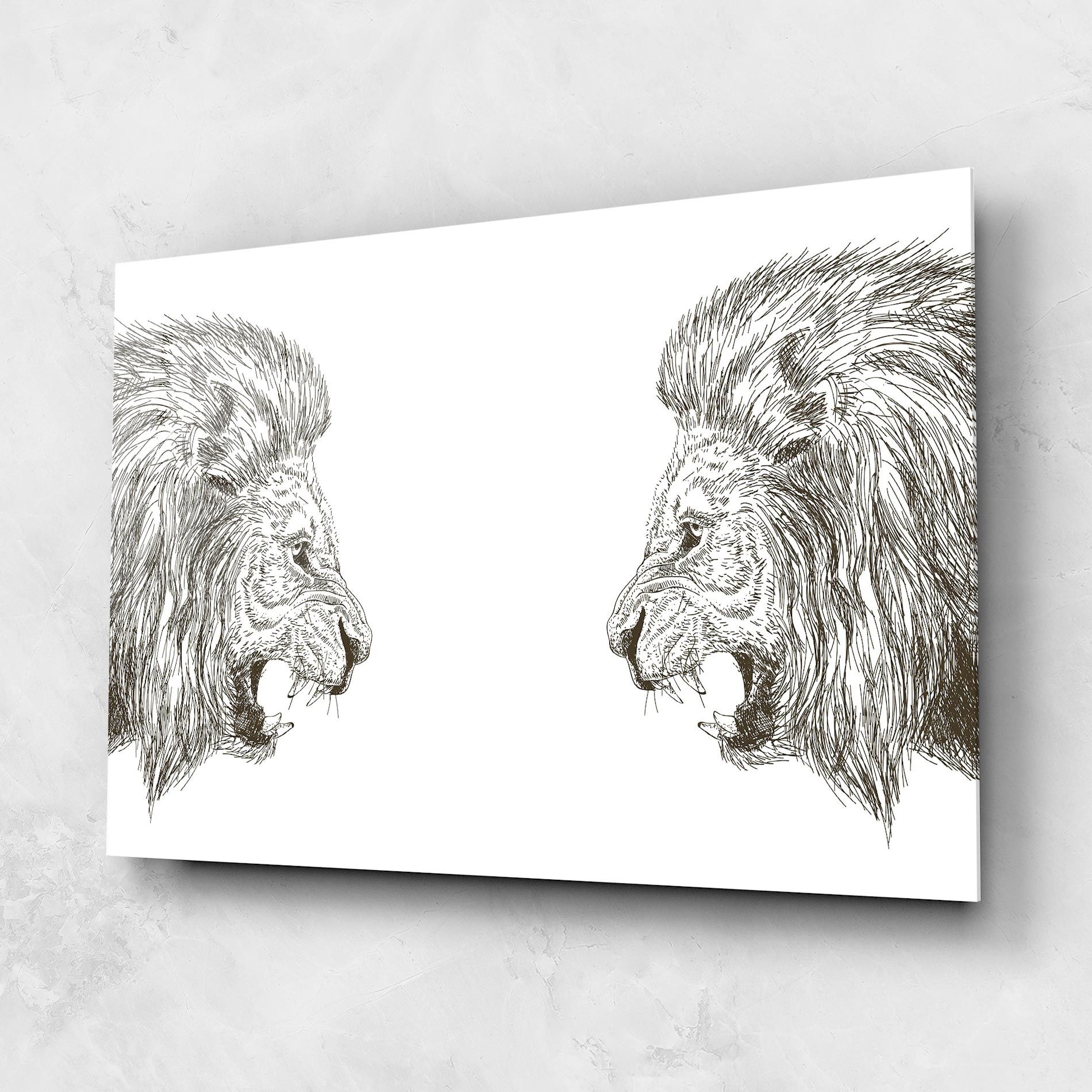 Lion For Text mockup 1