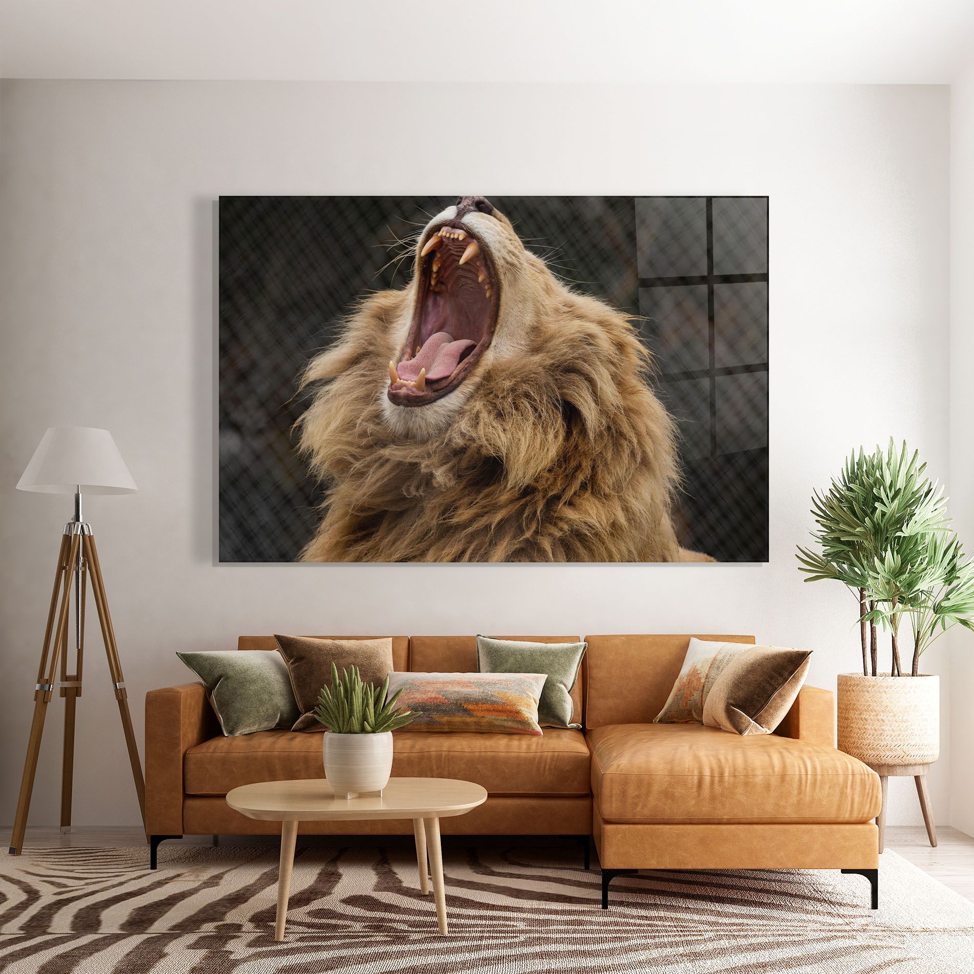 Angry Lion mockup 7