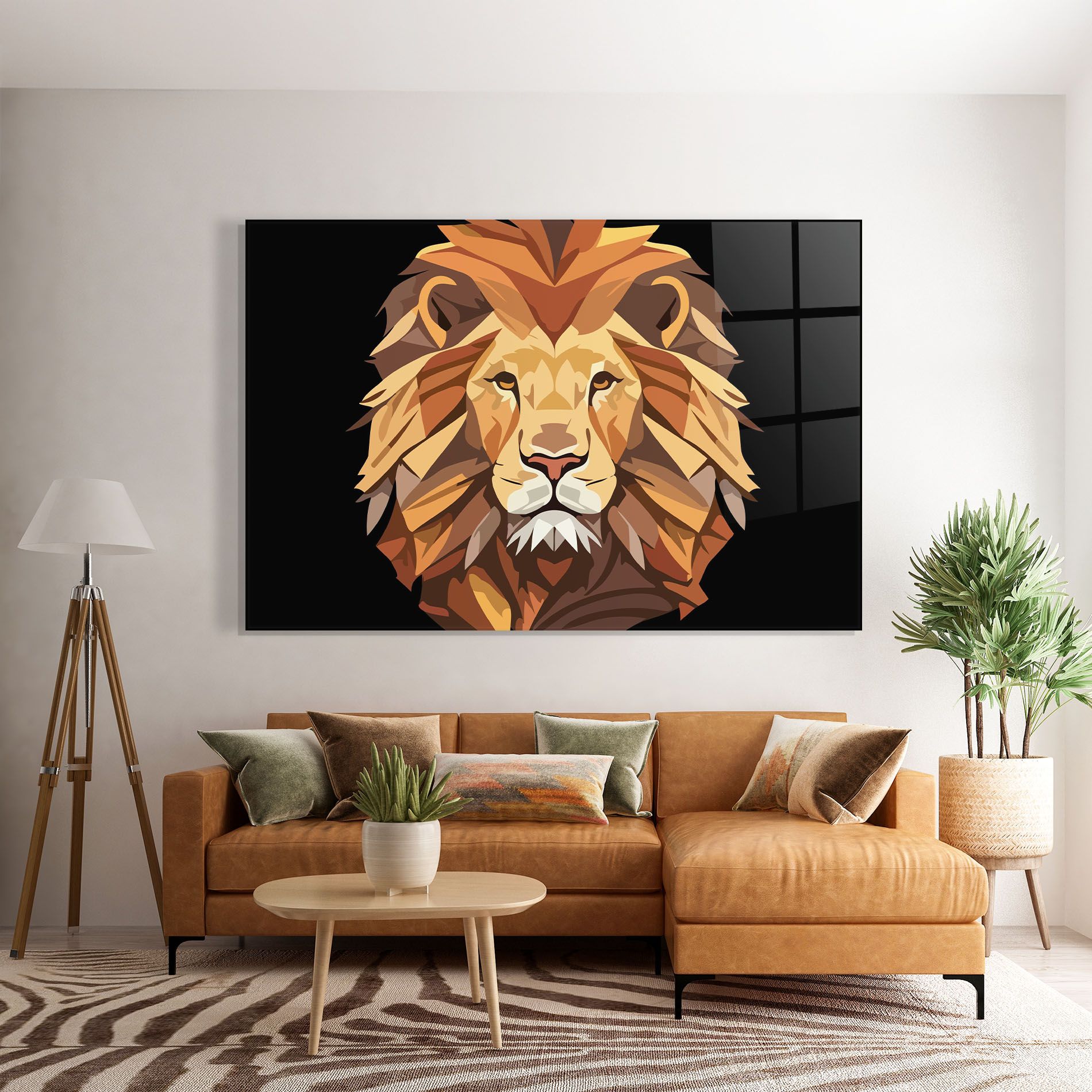 Cartoon Lion mockup 7