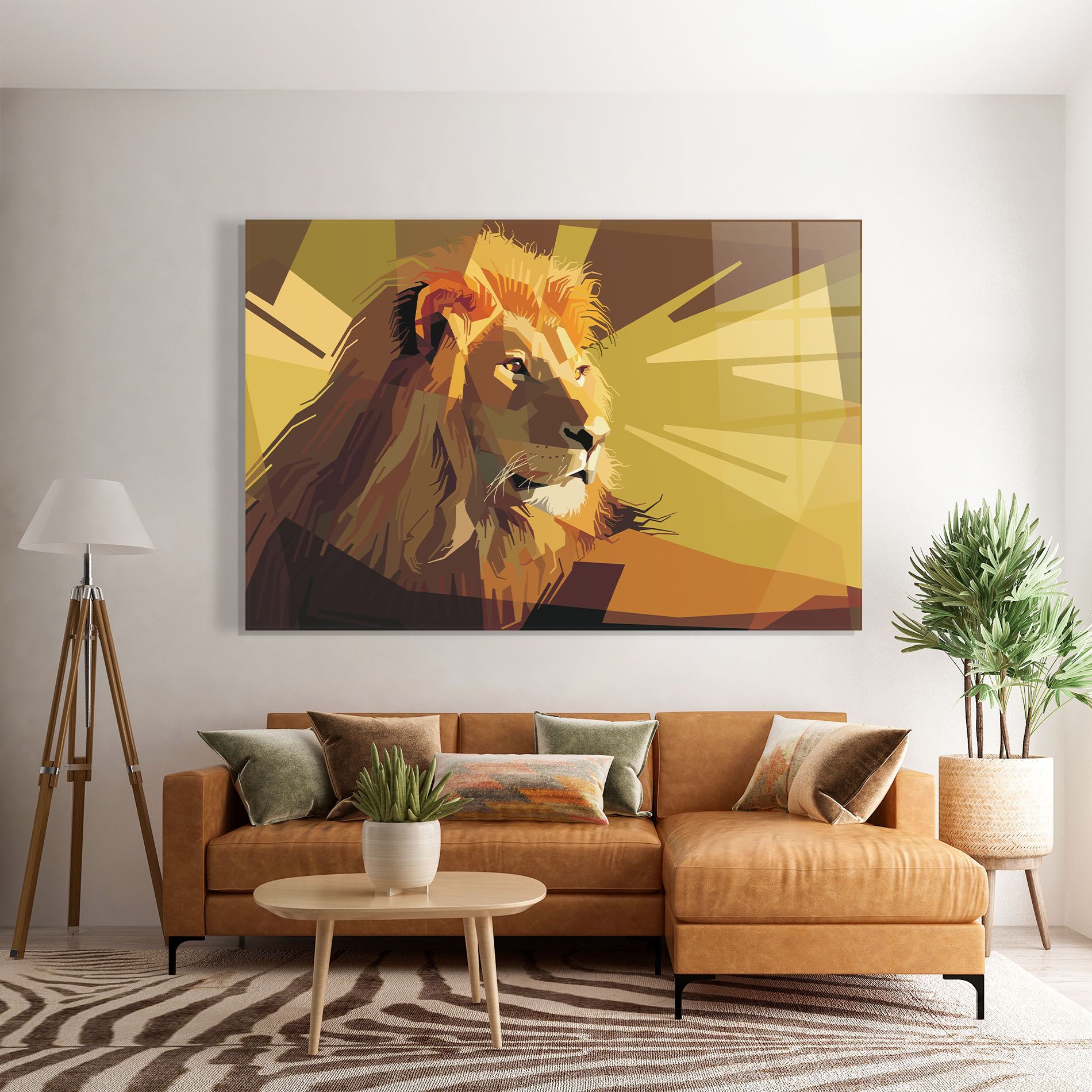 Lion Art mockup 7