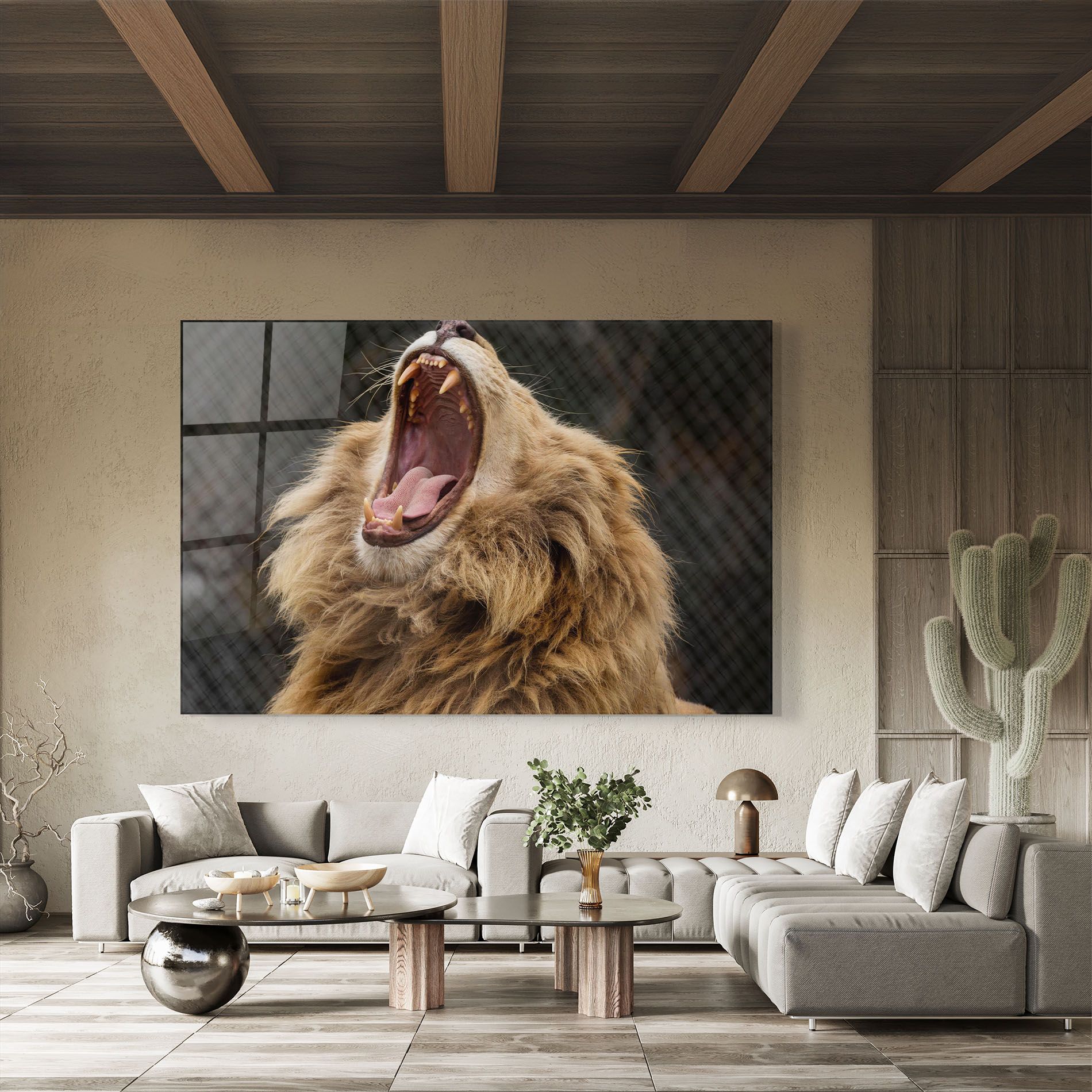 Angry Lion mockup 8