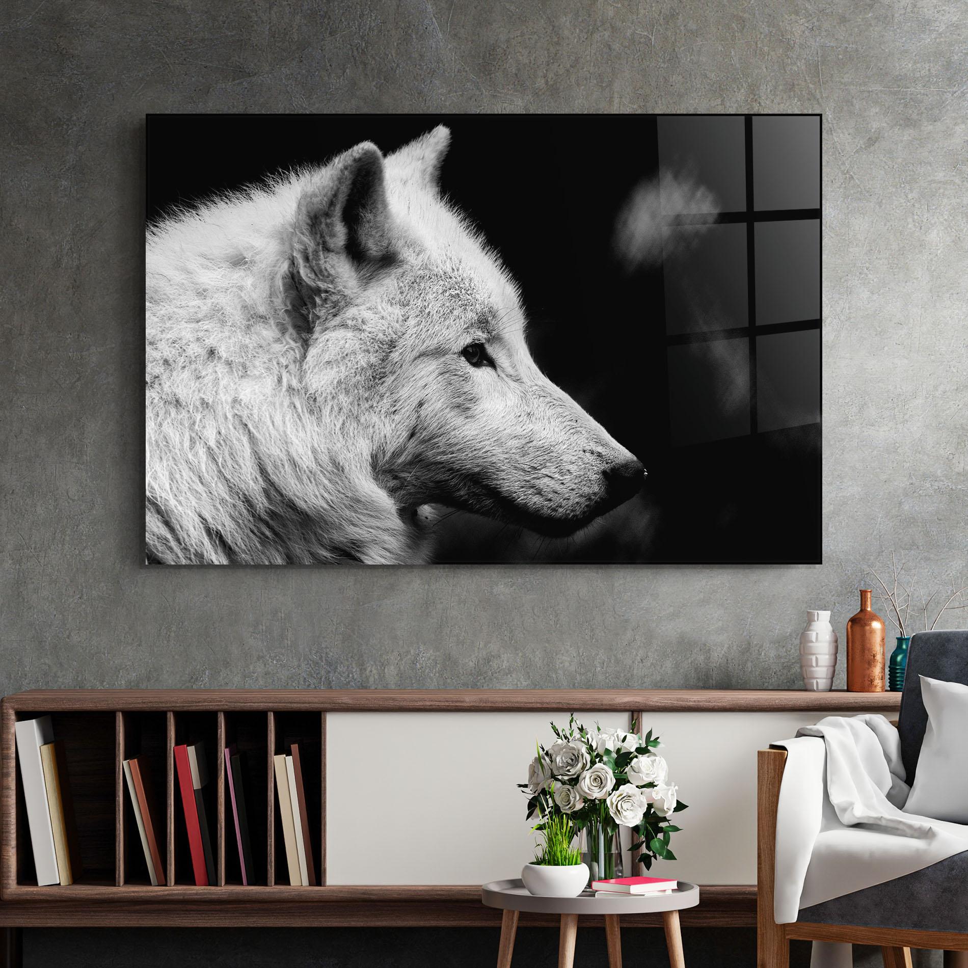 Üvegkép Grey Wolf mockup 2
