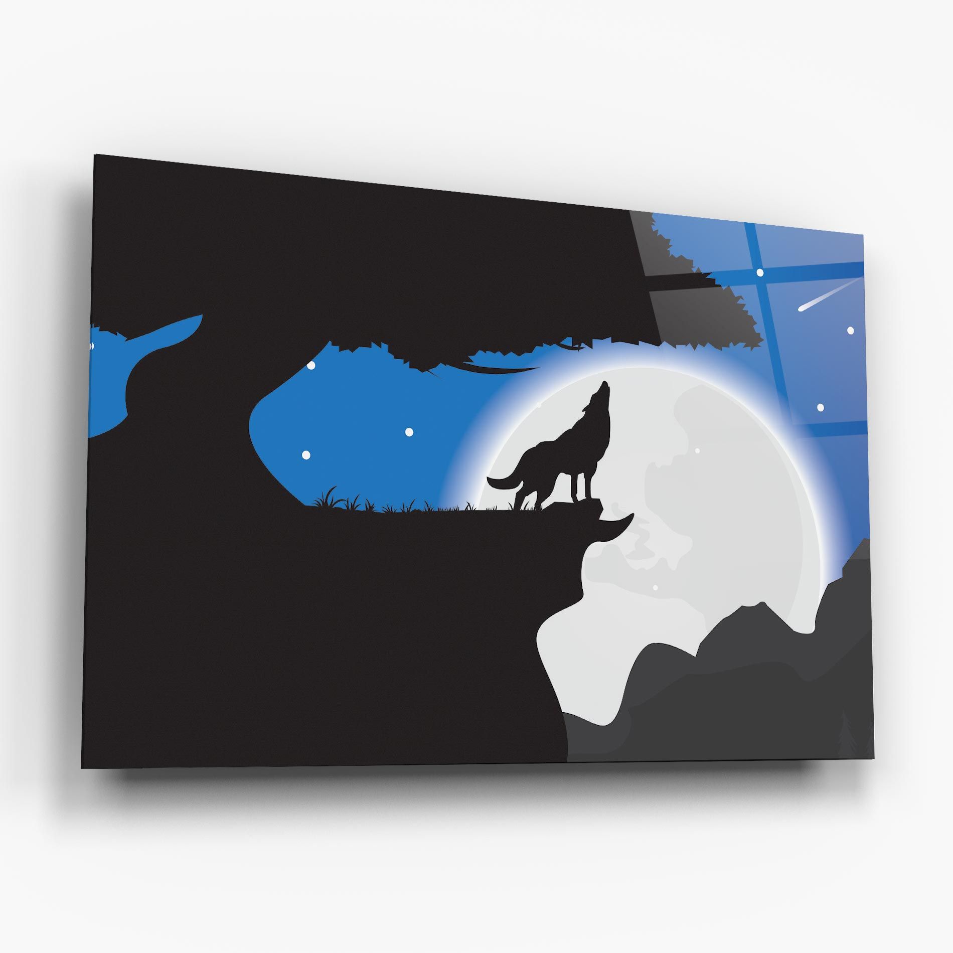 Blue Light Wolf mockup 6