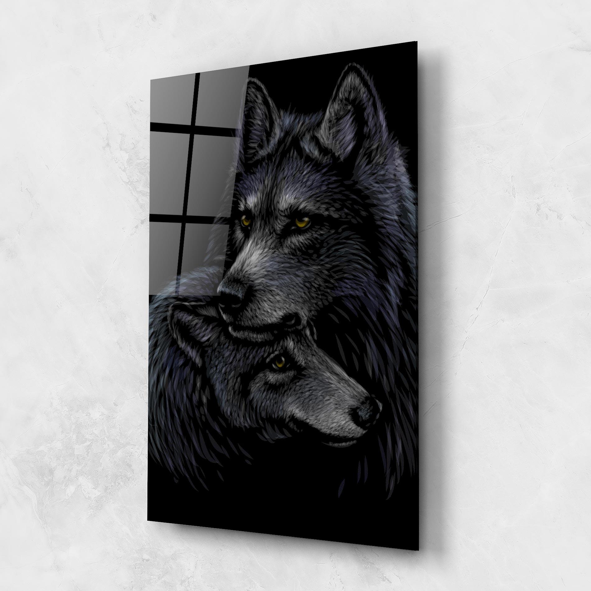 Üvegkép Mom Wolf mockup 1