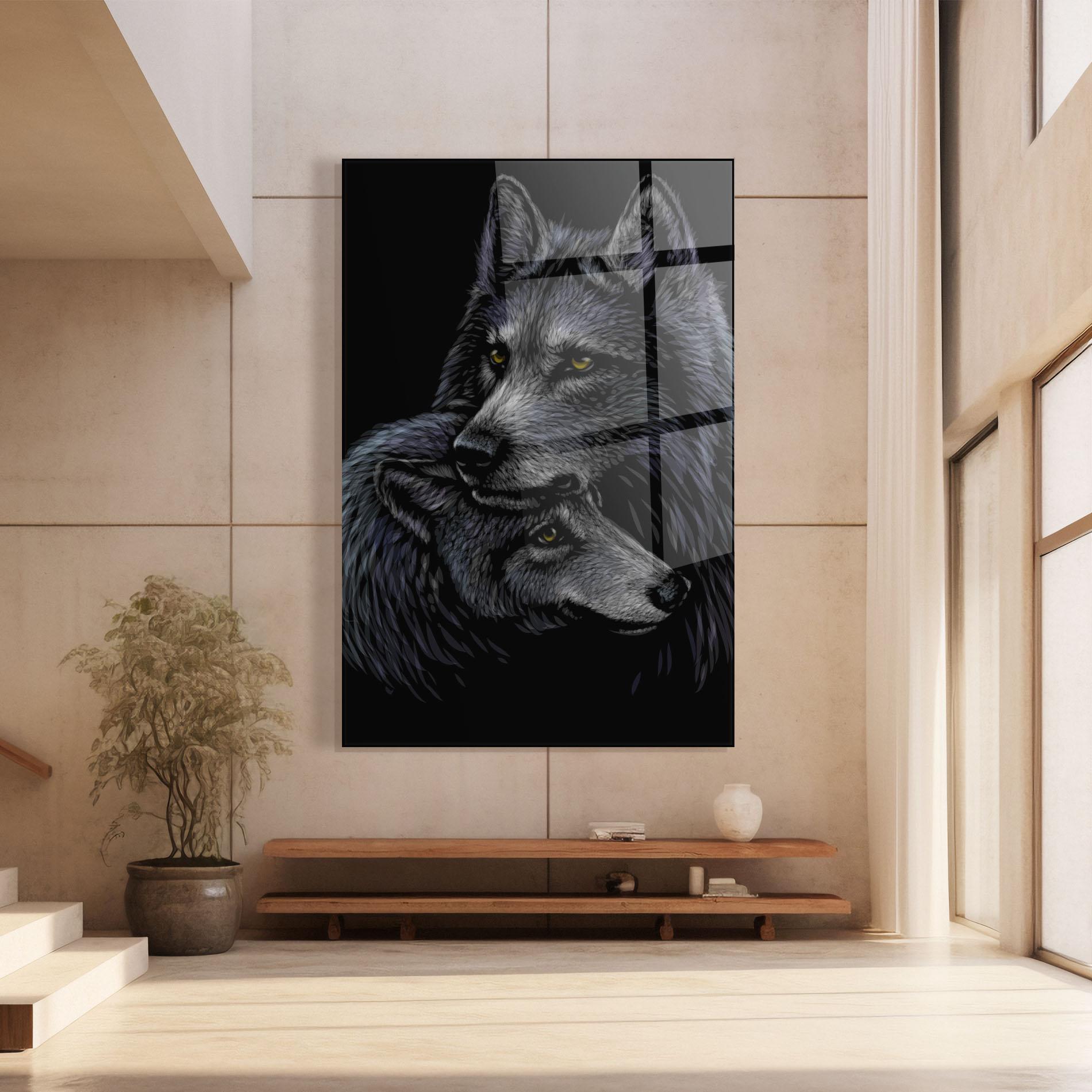 Üvegkép Mom Wolf mockup 8