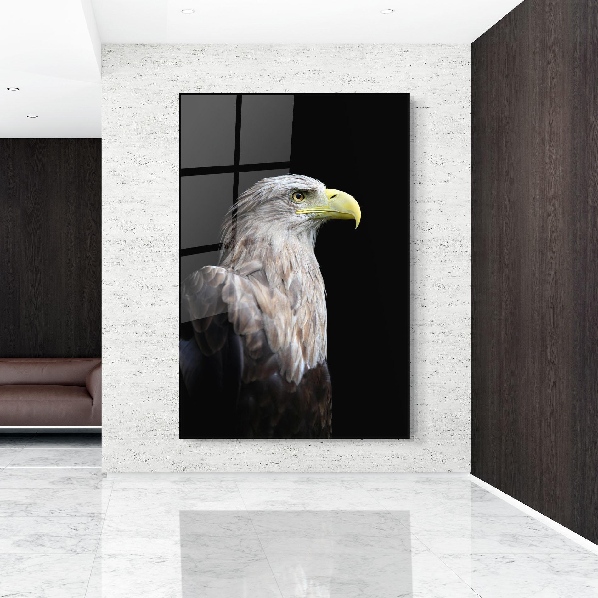 Üvegkép Close Up Eagle mockup 9