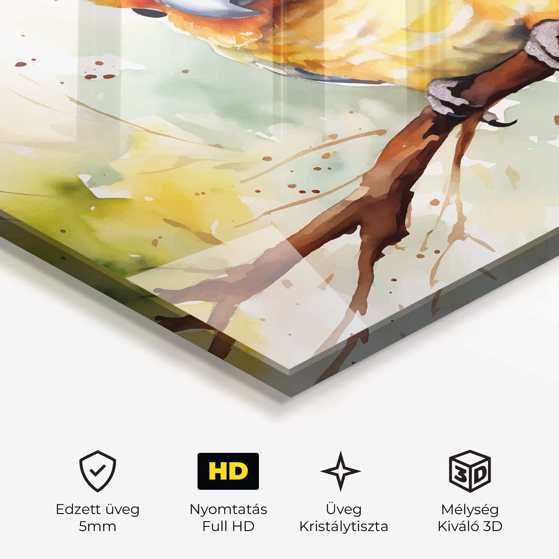 Cute Baby Parrot mockup 3