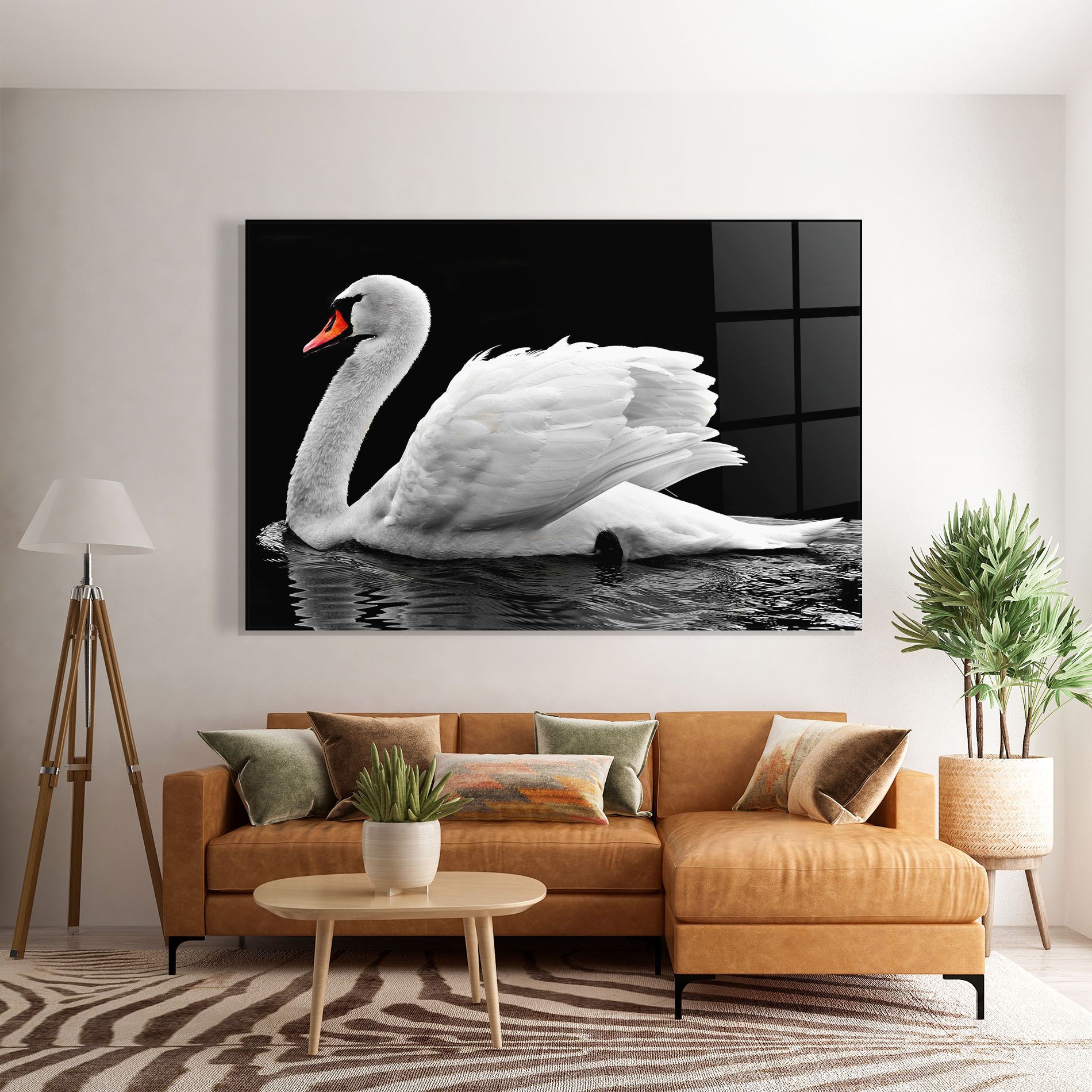 Black And White Swan mockup 7