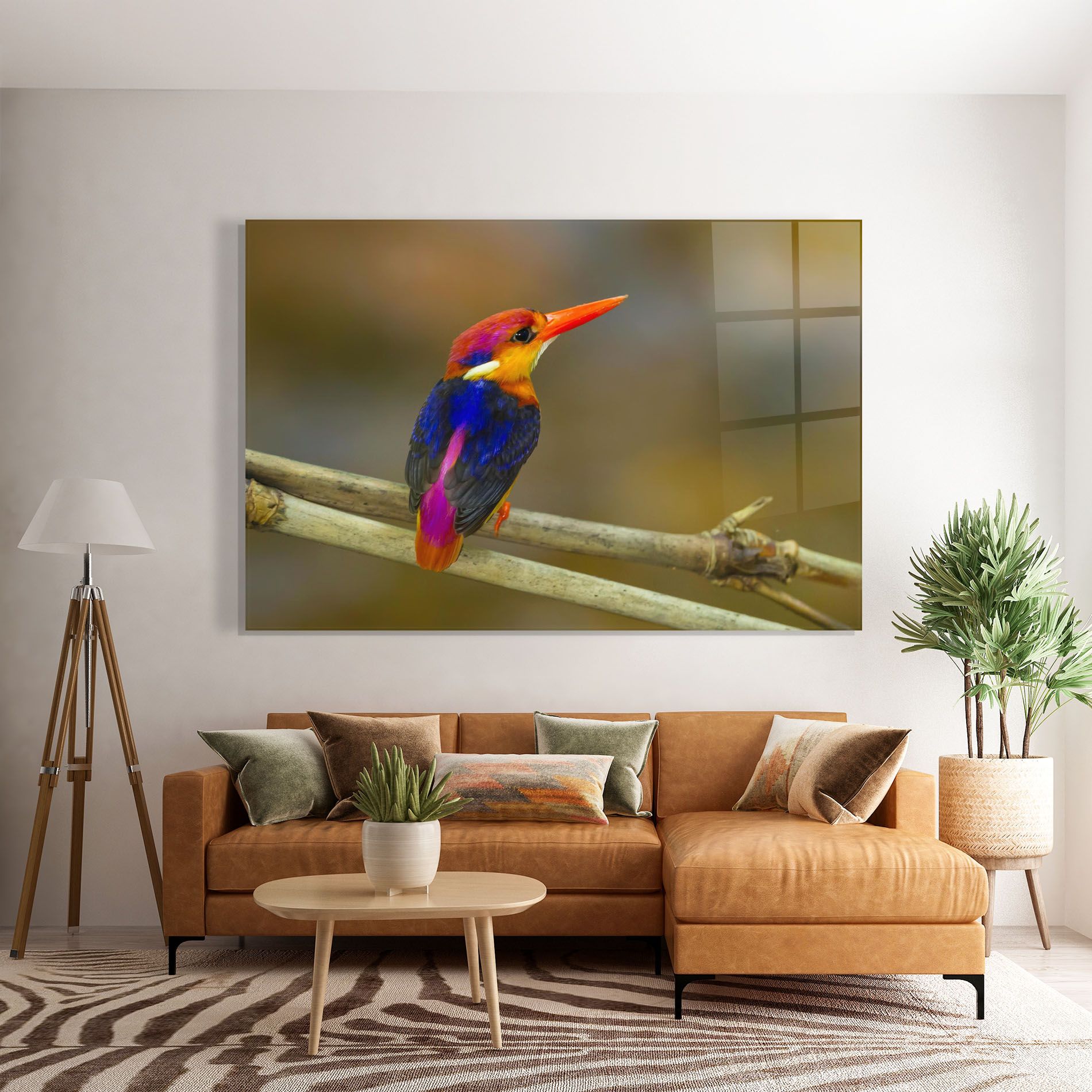 Colorful Bird mockup 7
