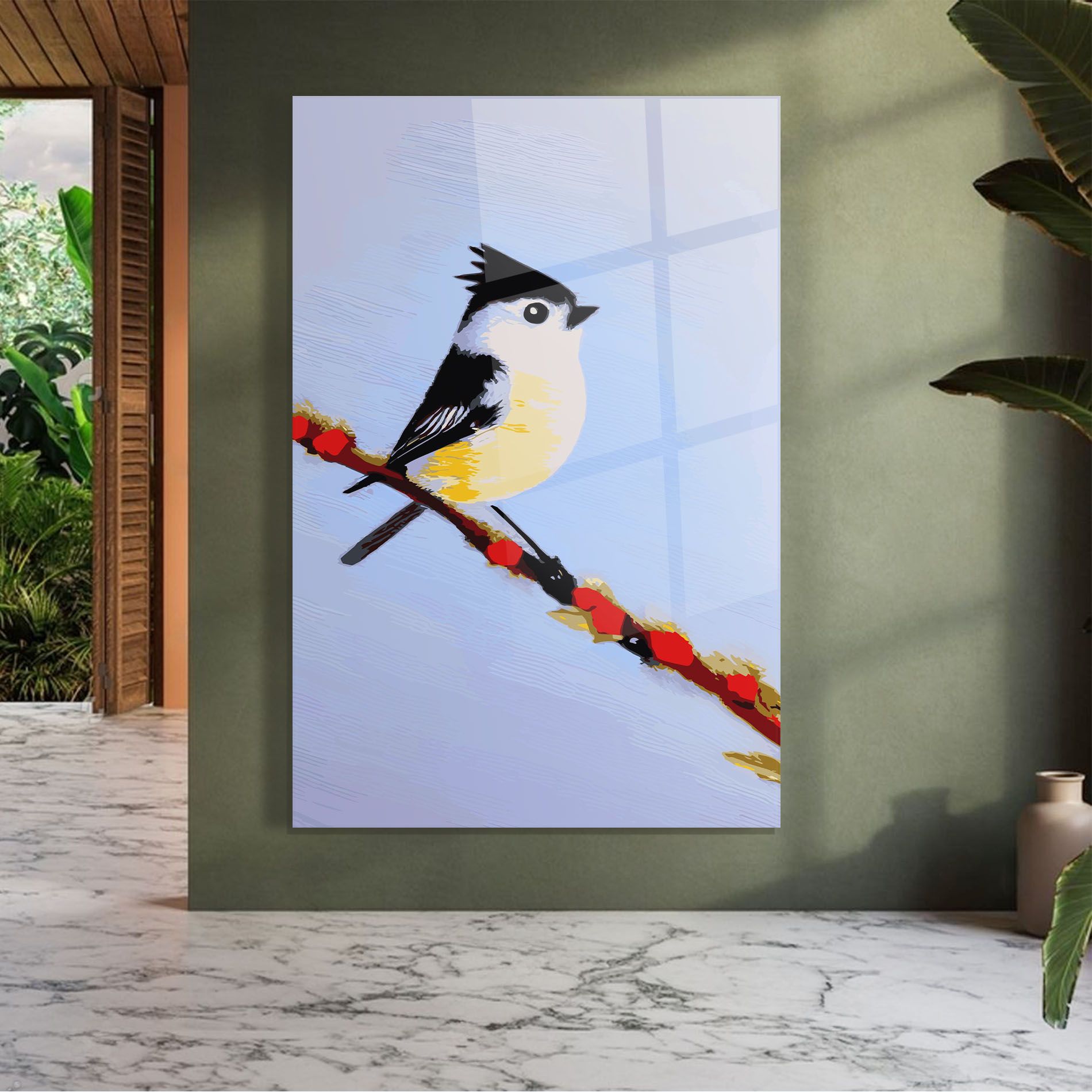Bird Painting mockup 7