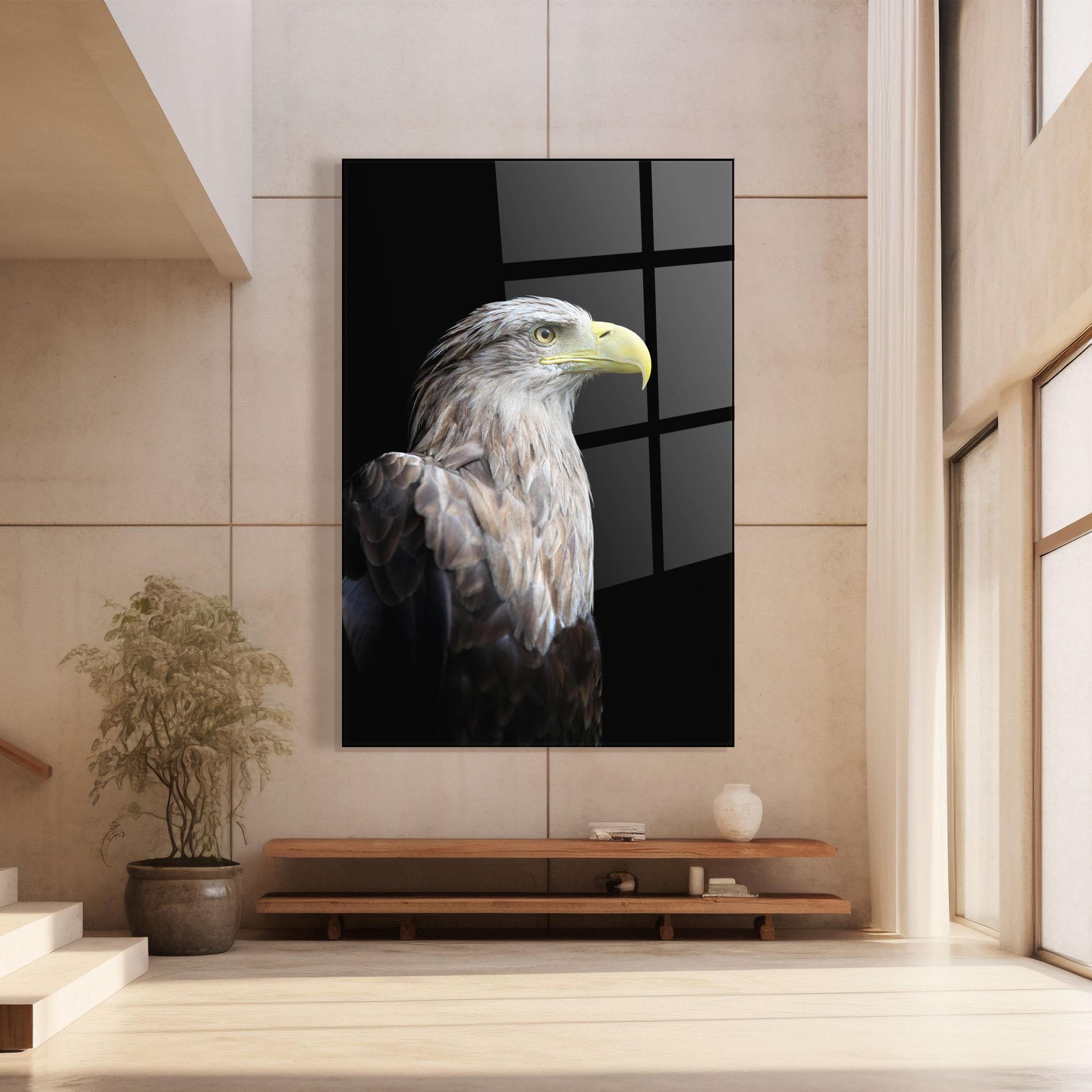 Üvegkép Close Up Eagle mockup 8