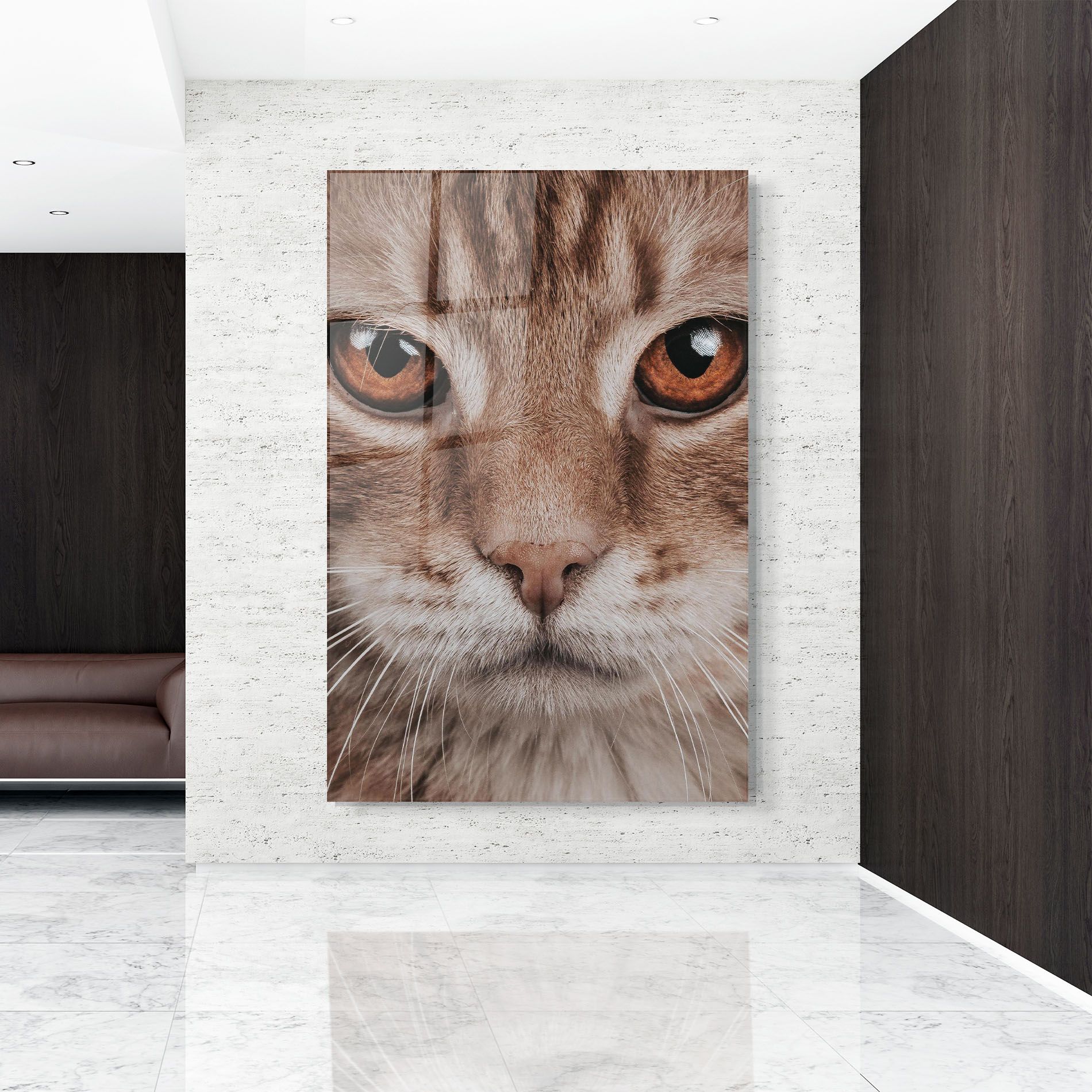 Fire Eyes Cat mockup 9