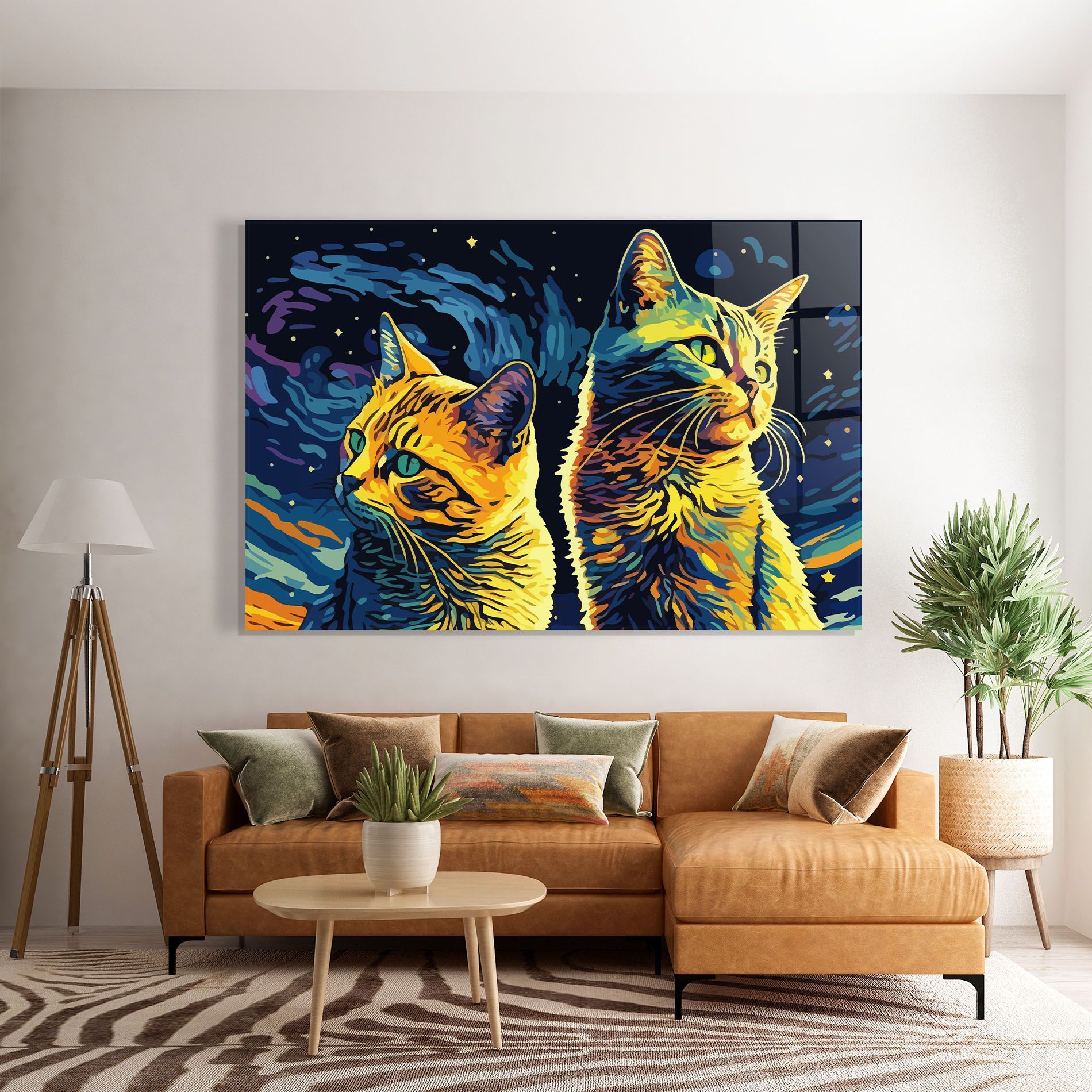 Cat Painting mockup 7