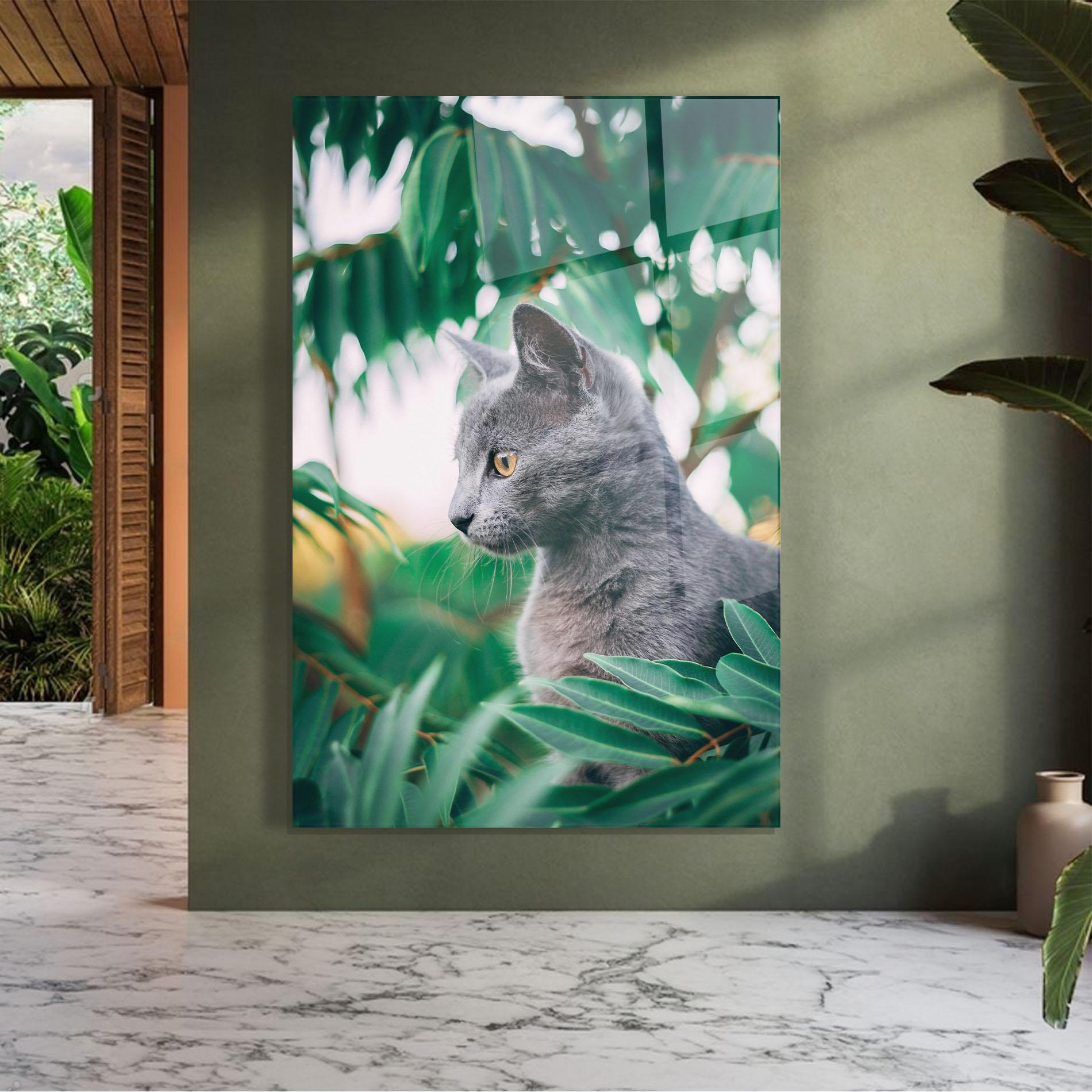 Üvegkép Cat Tree mockup 7