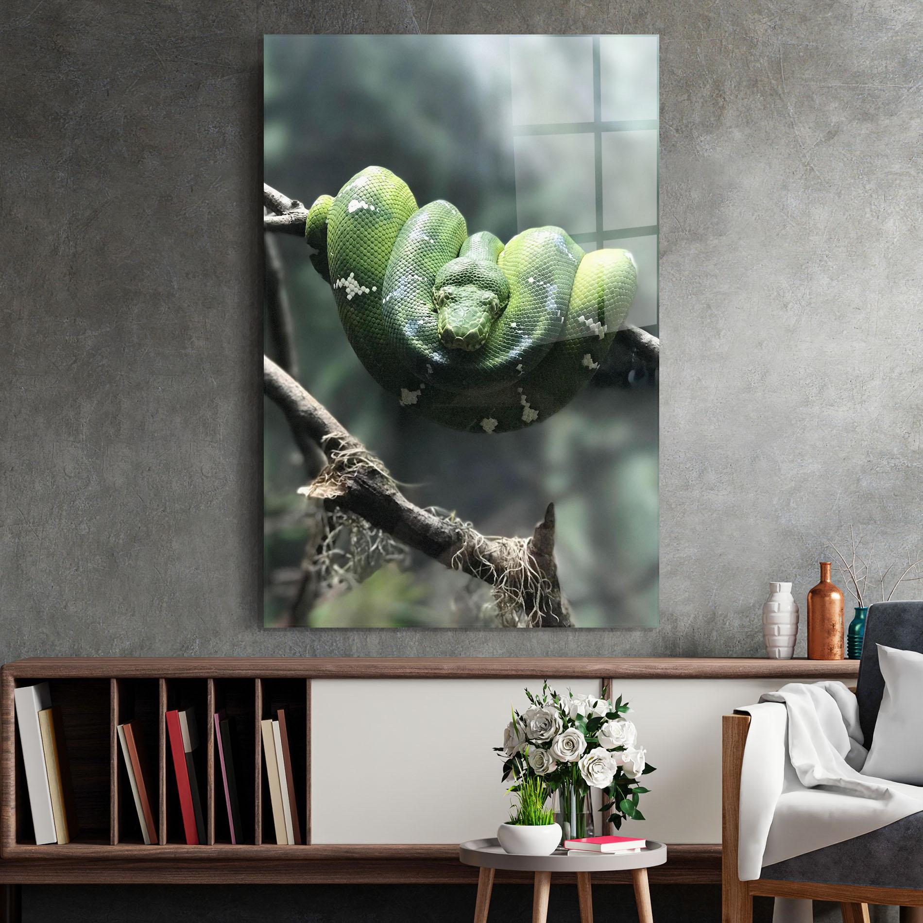 Üvegkép Sleepy Snake mockup 2