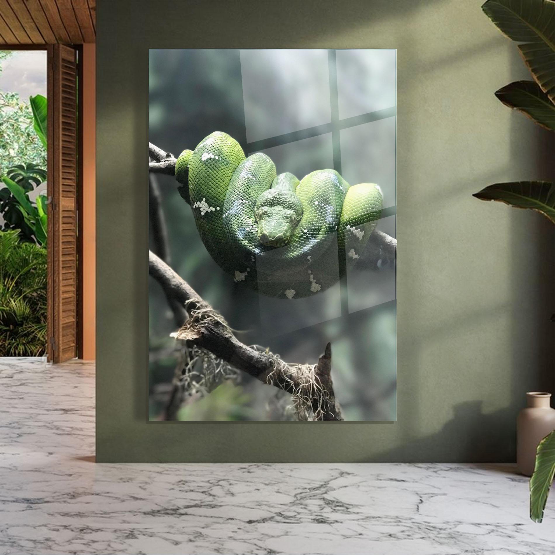 Üvegkép Sleepy Snake mockup 7