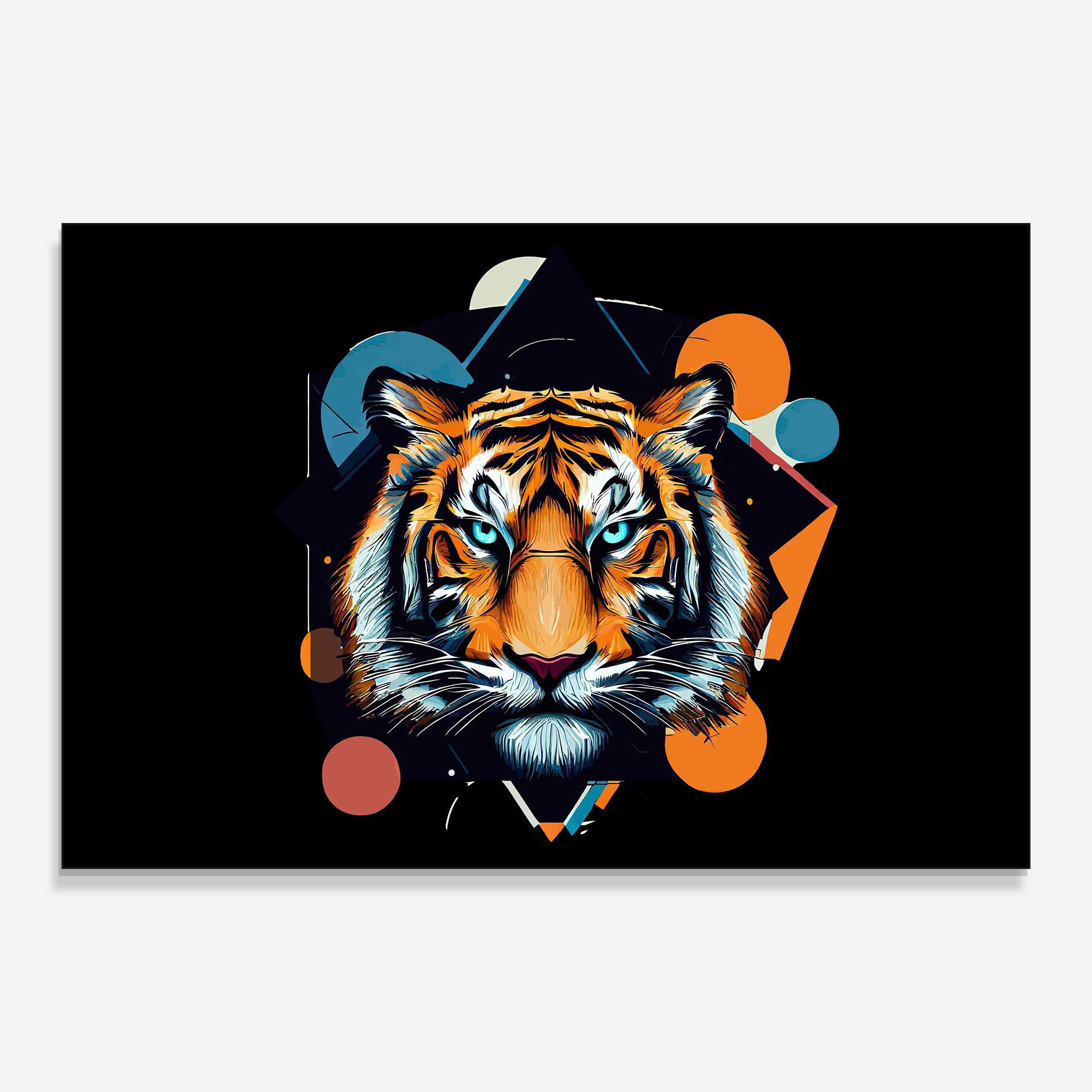 Geometric Tiger mockup 0