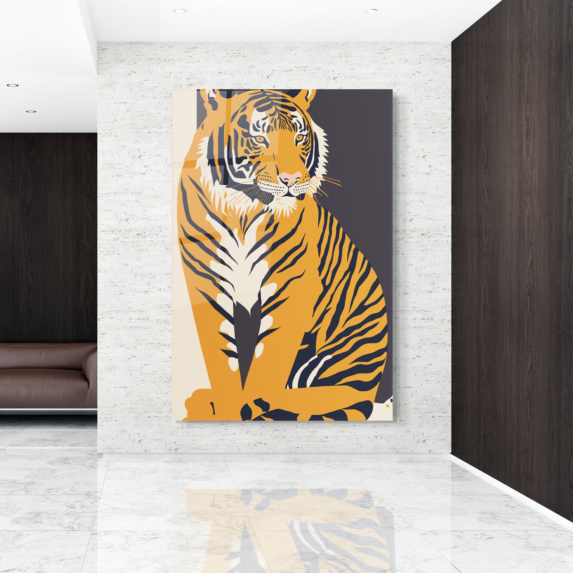 Orange Tiger mockup 9
