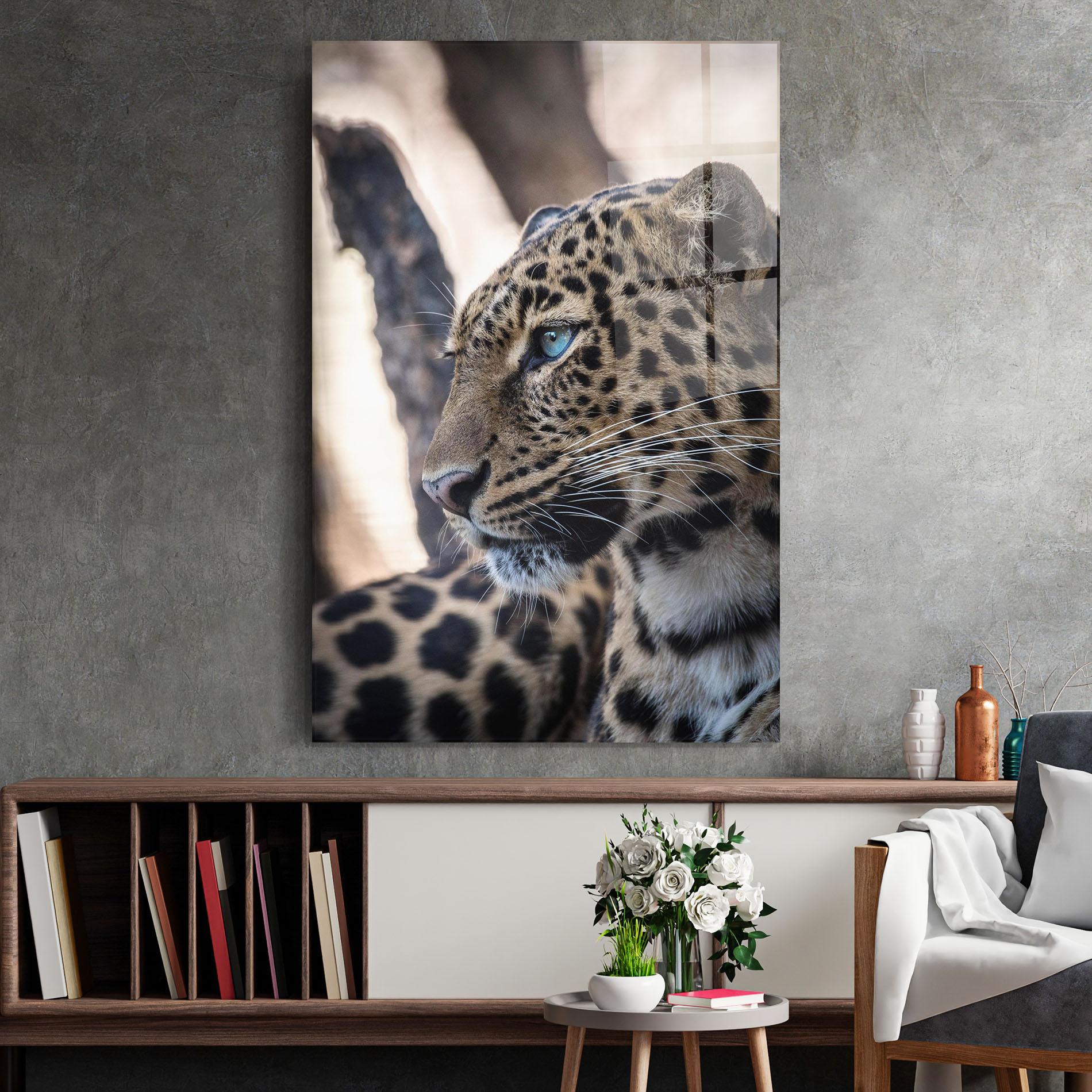 Üvegkép Blue Tiger mockup 2